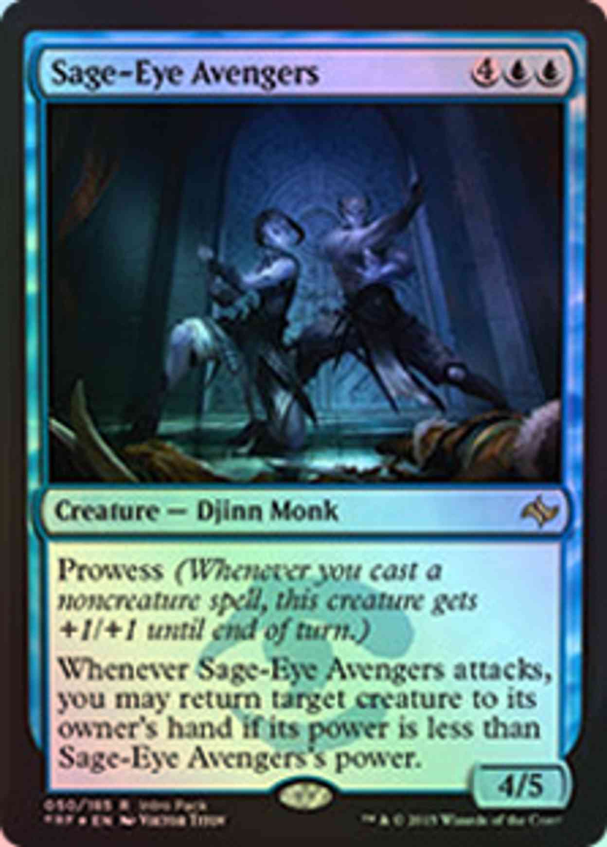 Sage-Eye Avengers magic card front