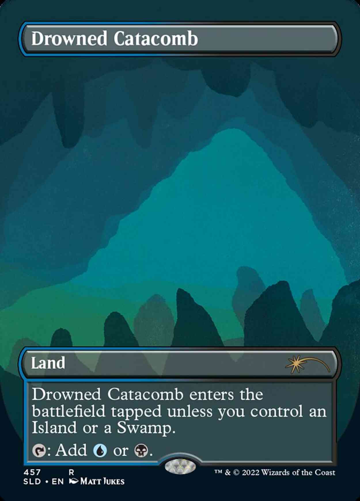 Drowned Catacomb magic card front