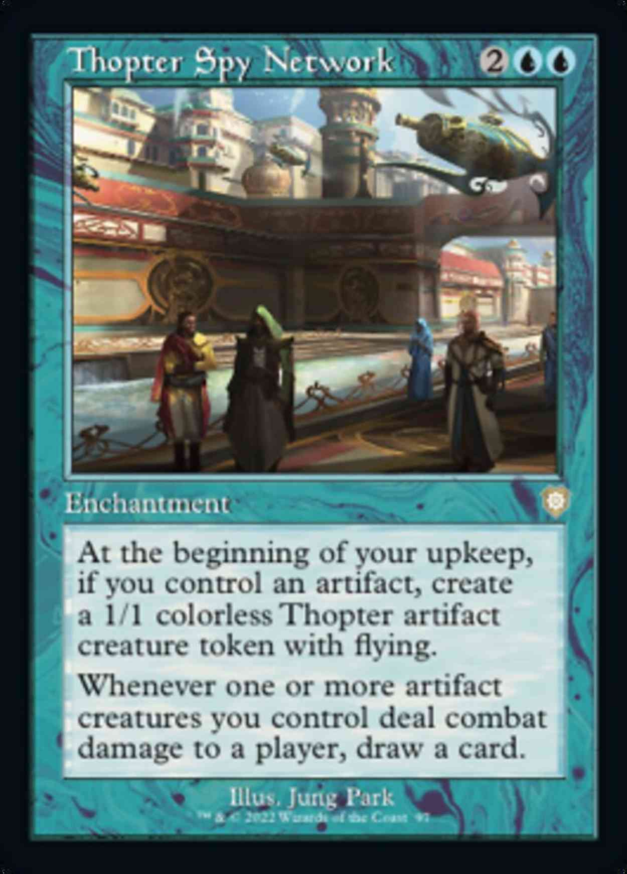 Thopter Spy Network magic card front