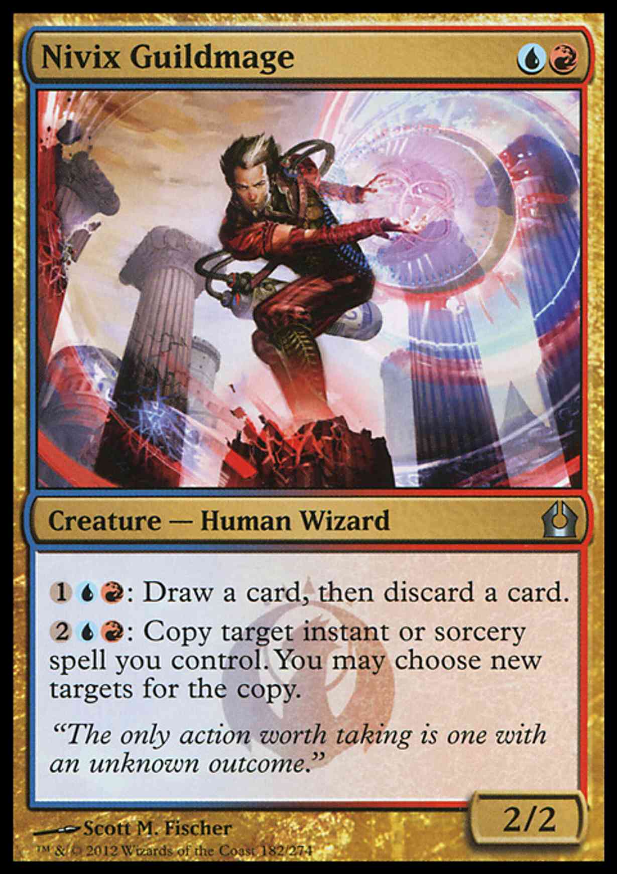 Nivix Guildmage magic card front
