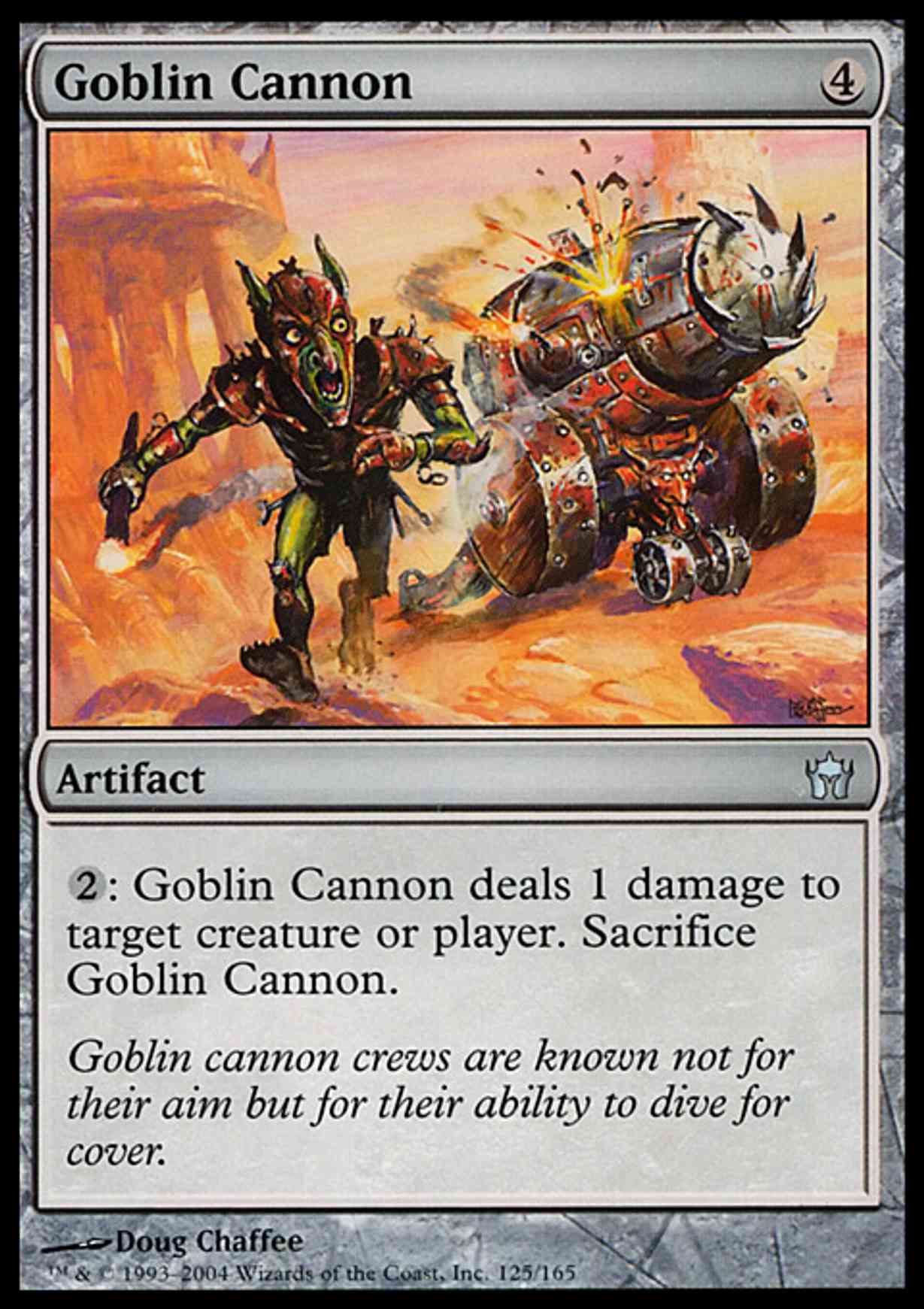Goblin Cannon magic card front