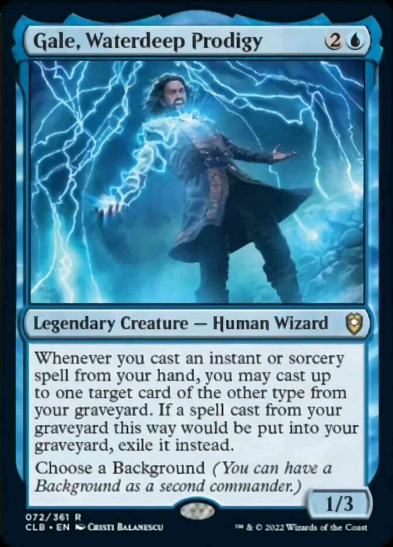 Gale, Waterdeep Prodigy magic card front