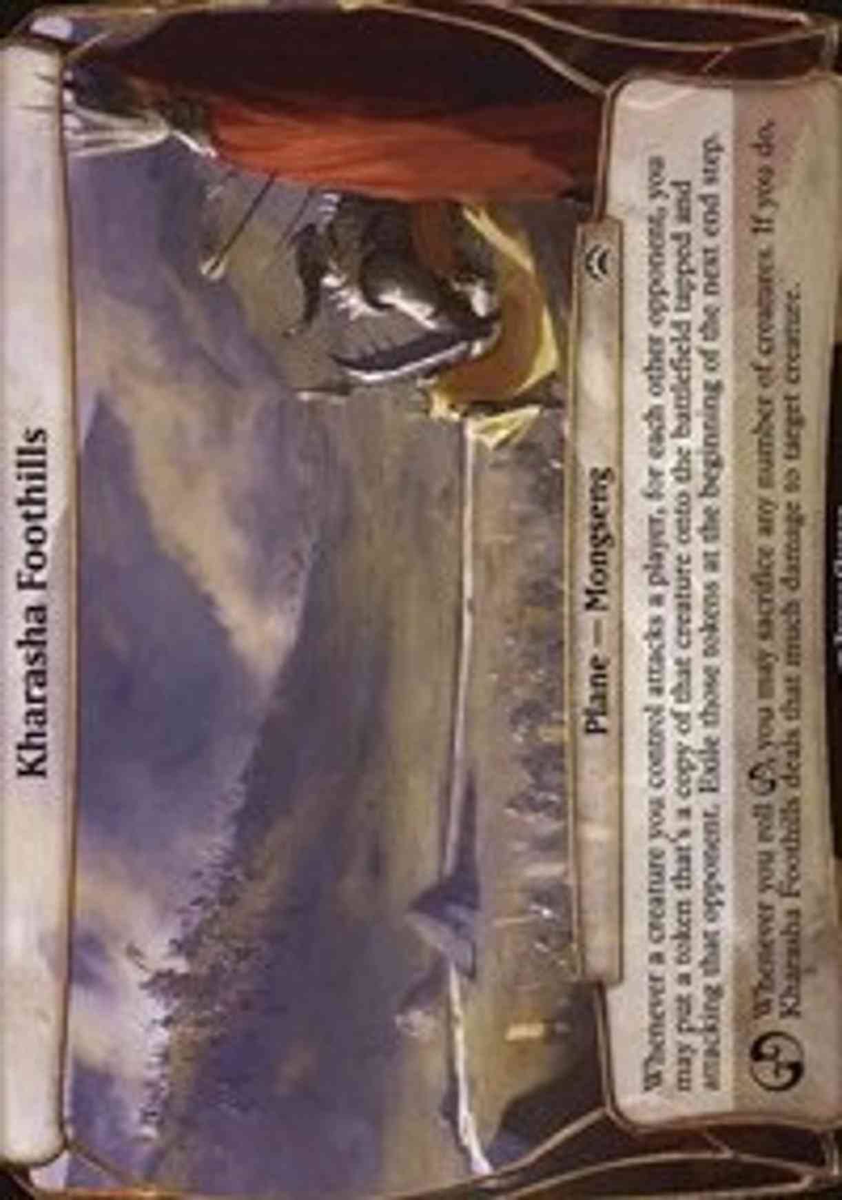 Kharasha Foothills (Planechase 2012) magic card front
