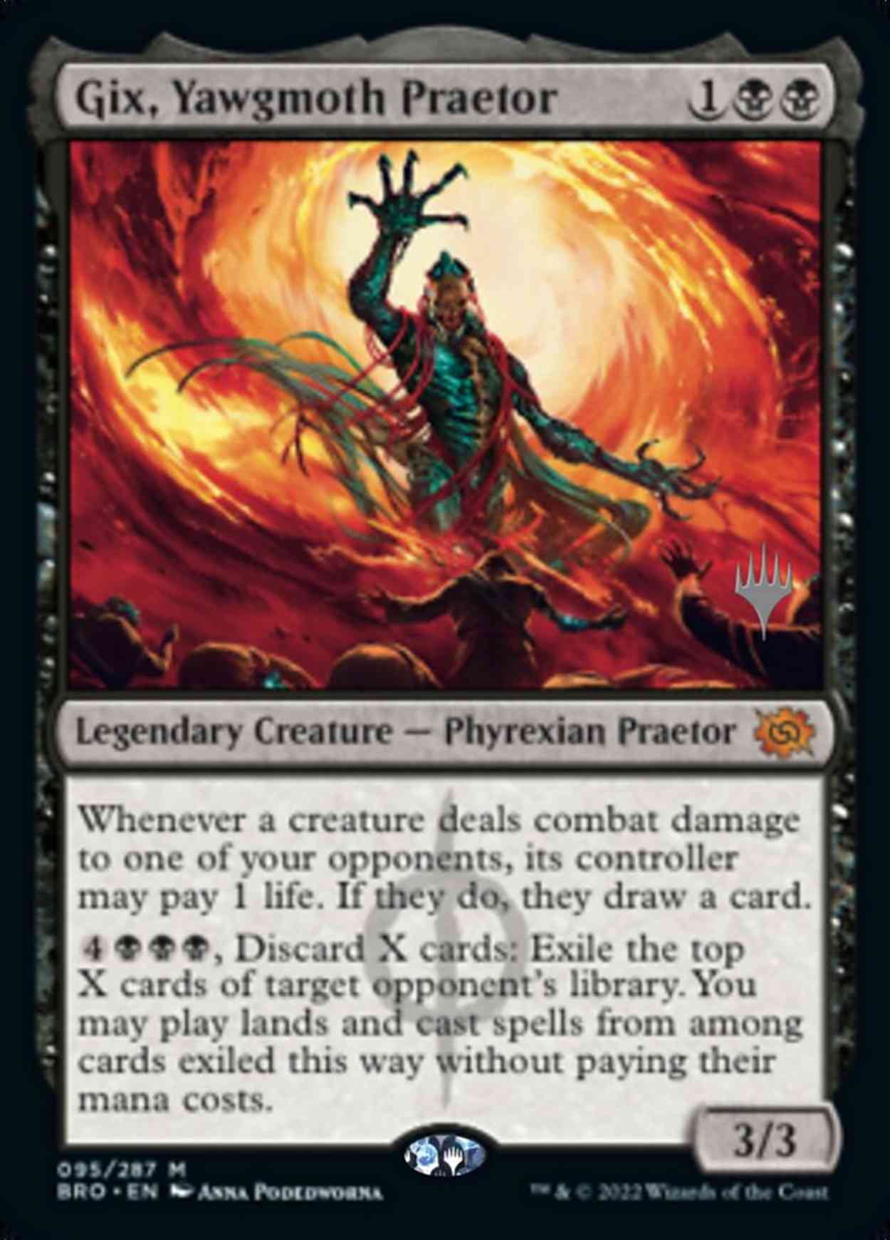 Gix, Yawgmoth Praetor magic card front