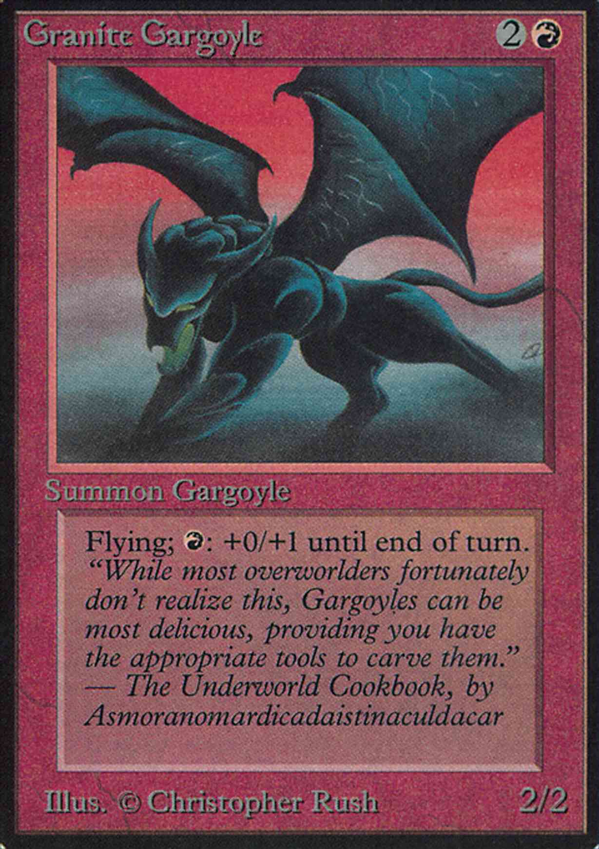 Granite Gargoyle magic card front
