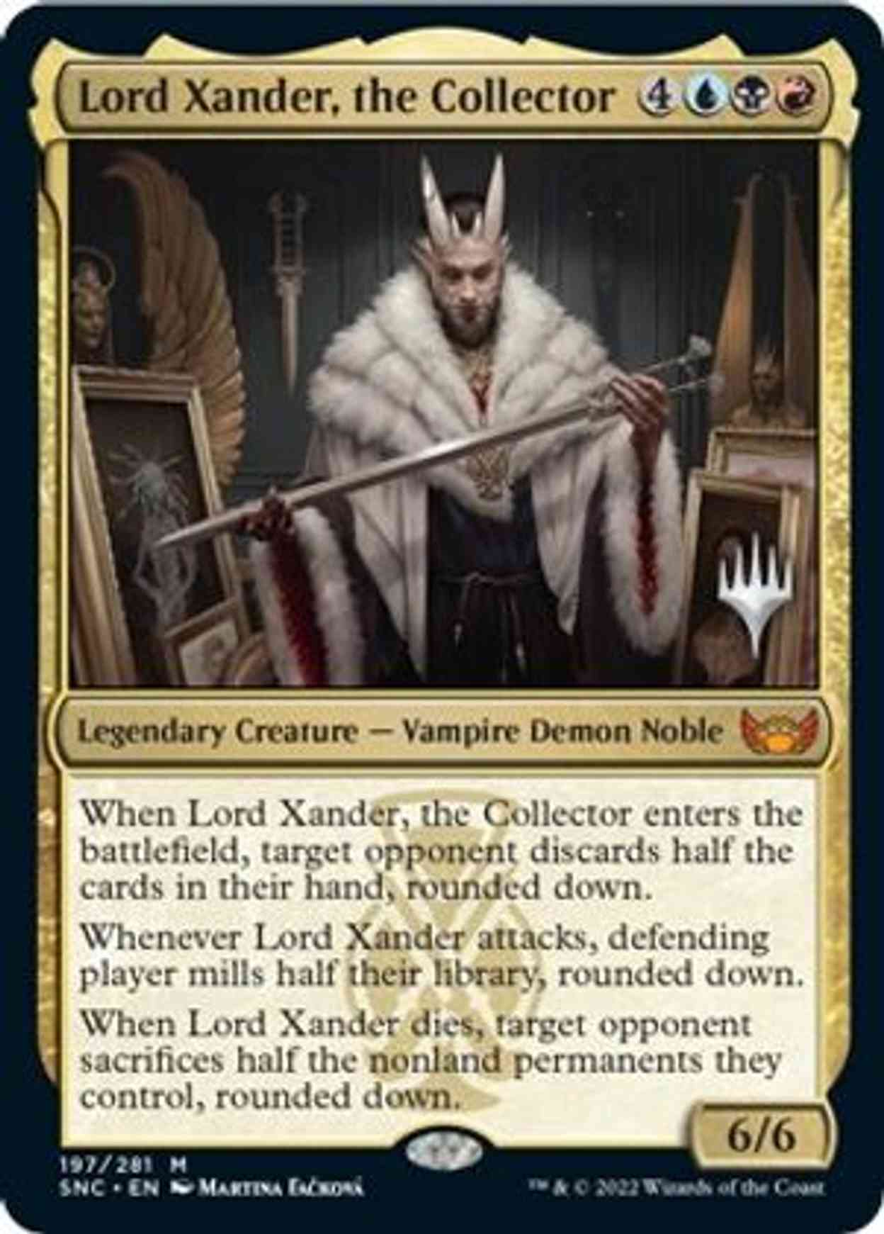 Lord Xander, the Collector magic card front
