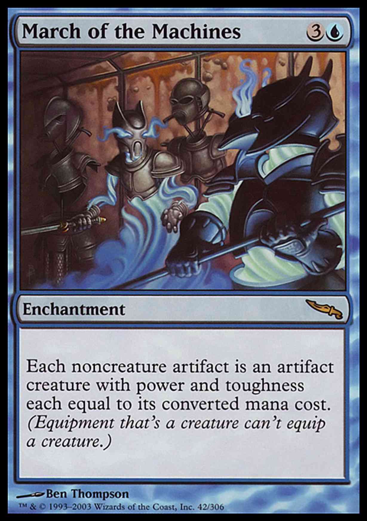 March of the Machines magic card front