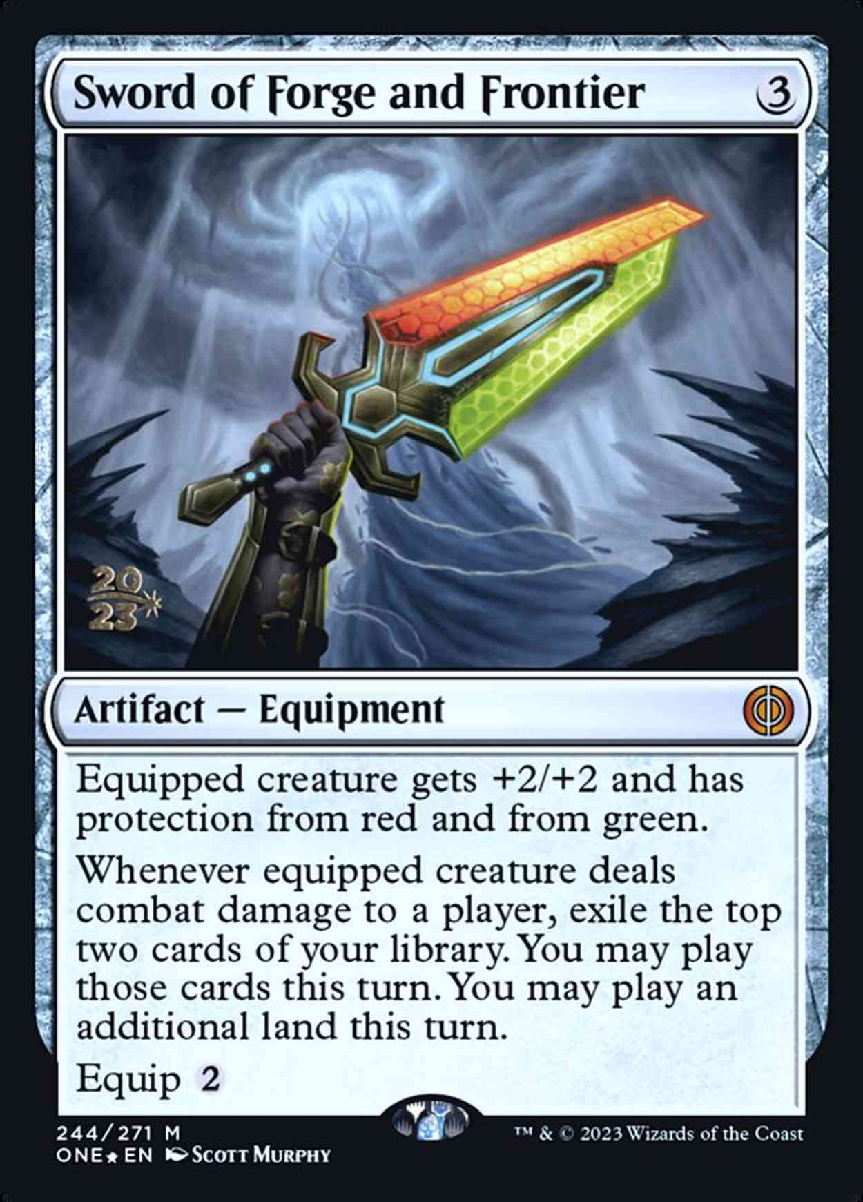 Sword of Forge and Frontier magic card front