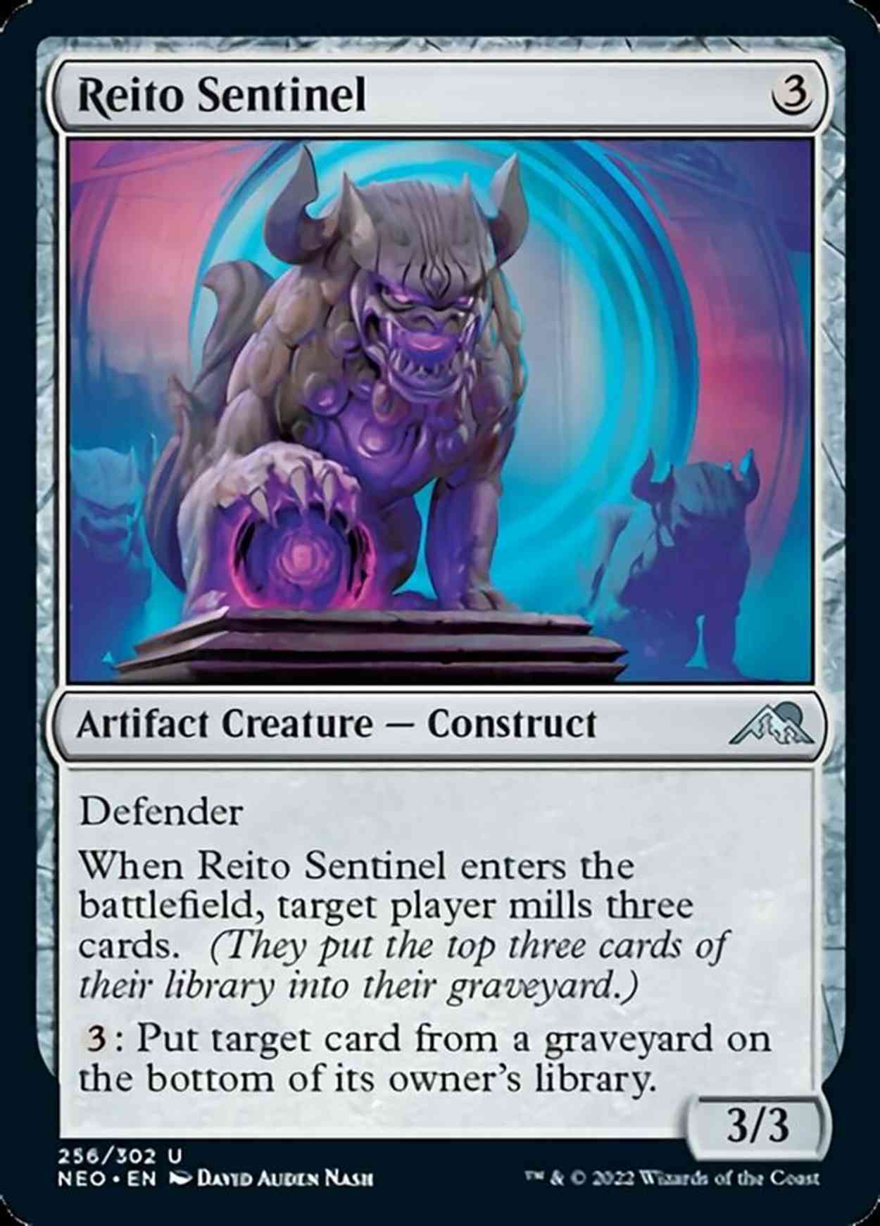 Reito Sentinel magic card front