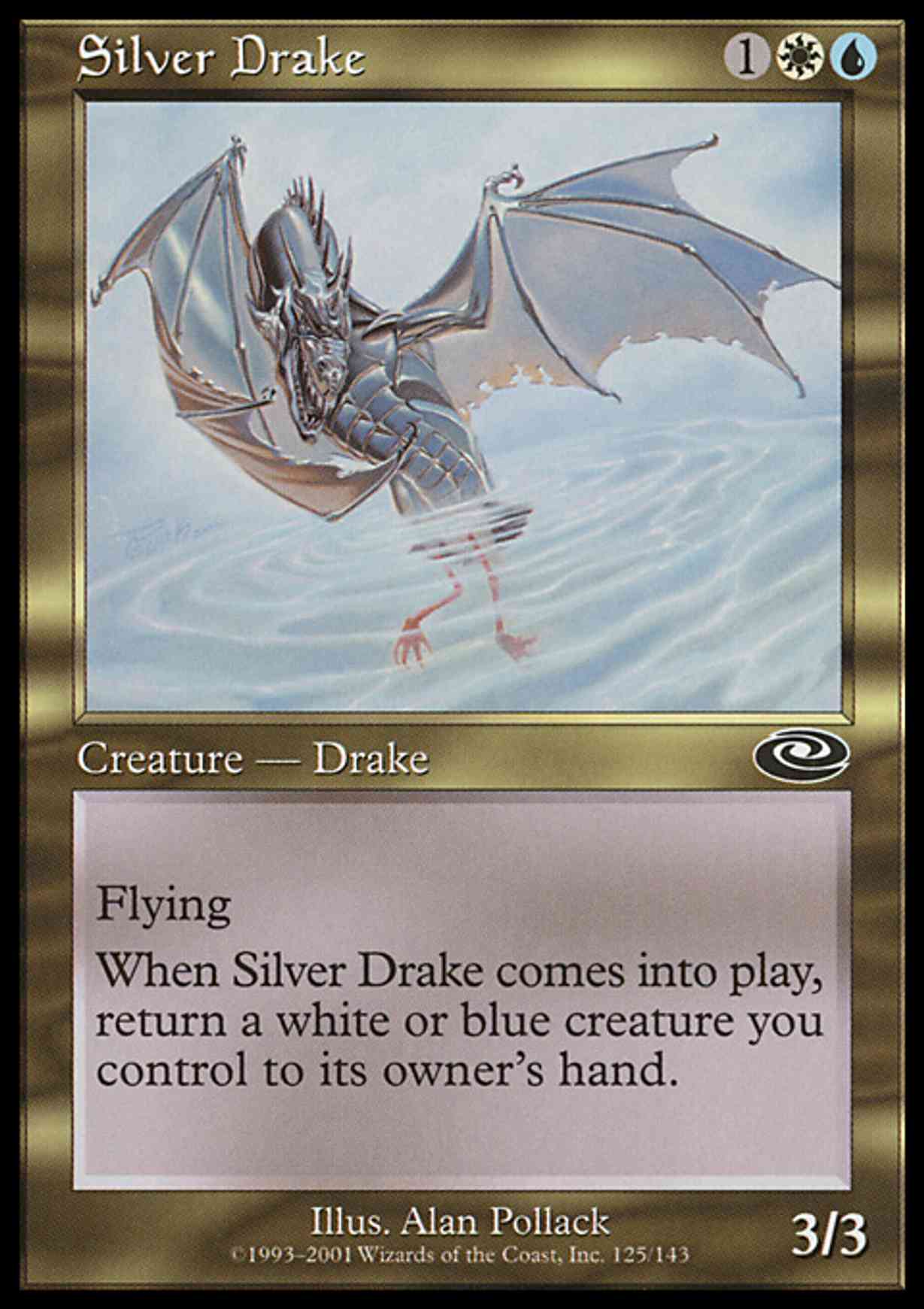 Silver Drake magic card front