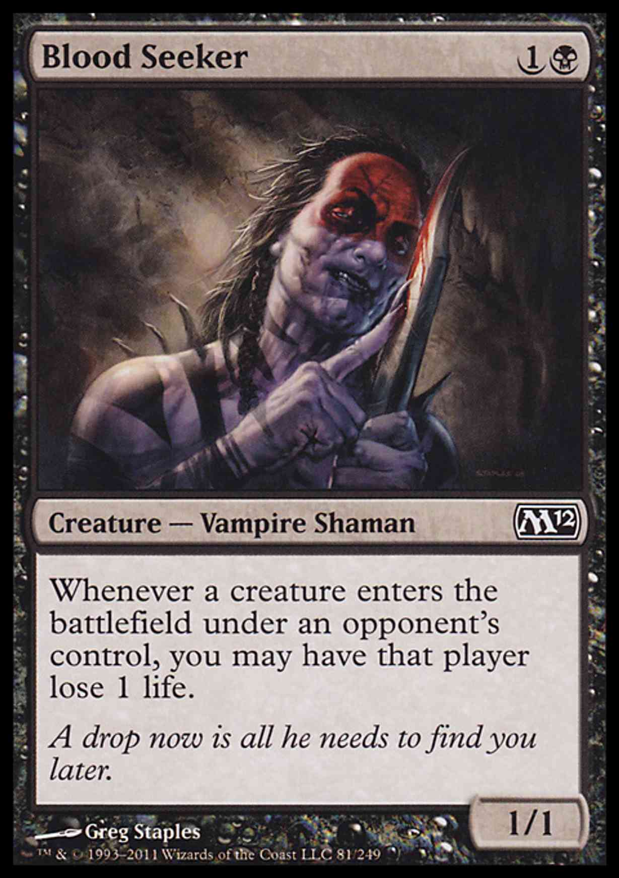 Blood Seeker magic card front