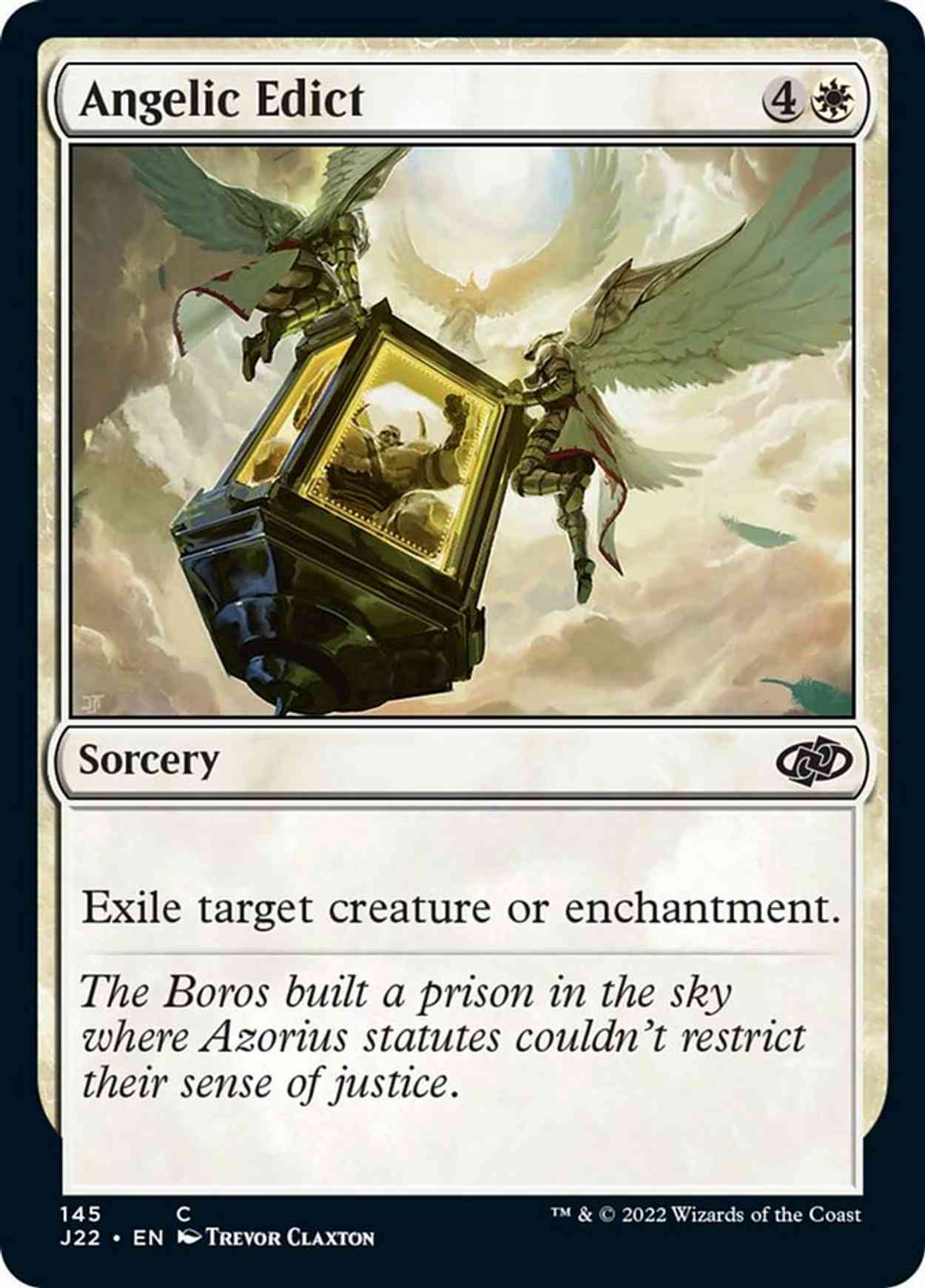 Angelic Edict magic card front