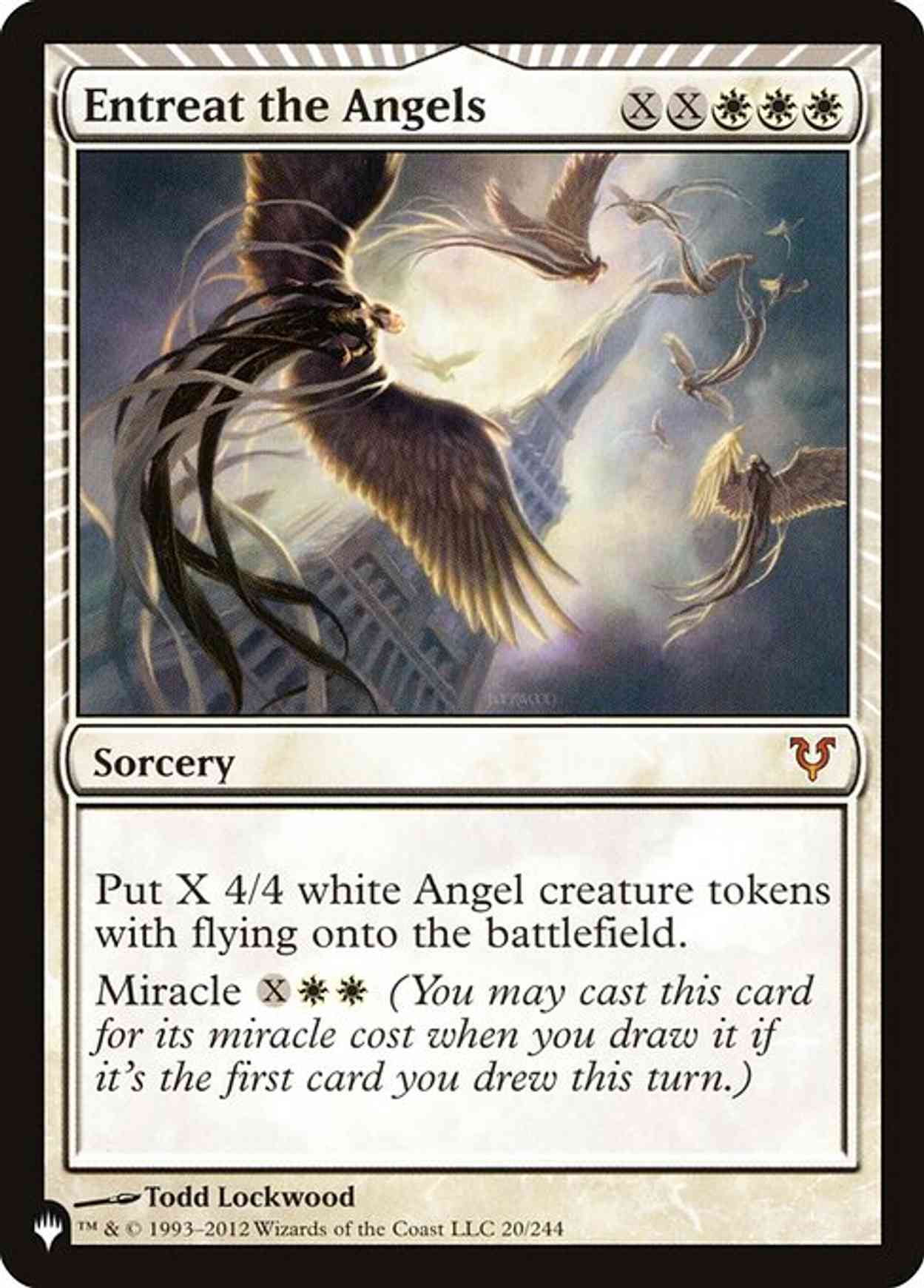 Entreat the Angels magic card front