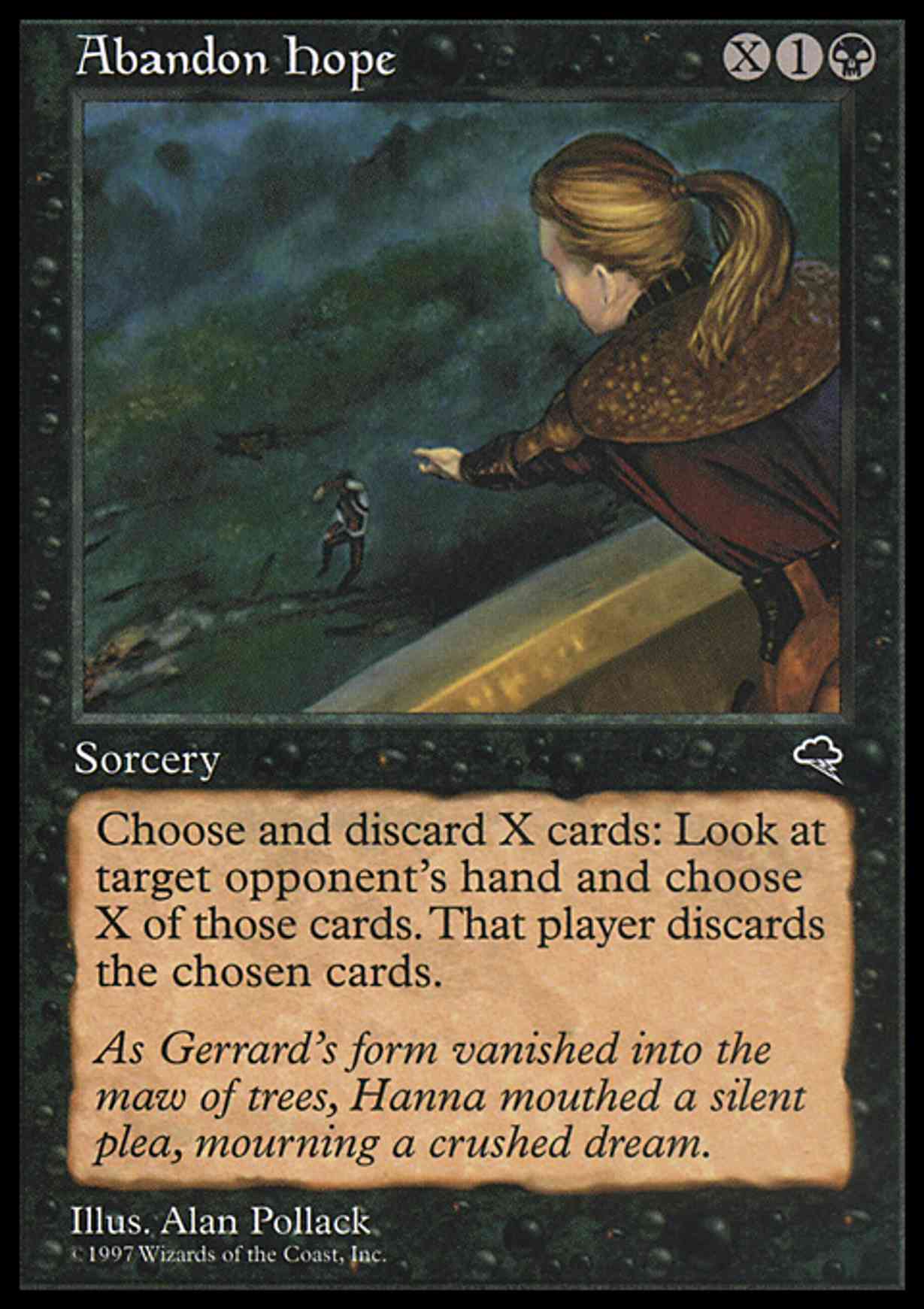 Abandon Hope magic card front