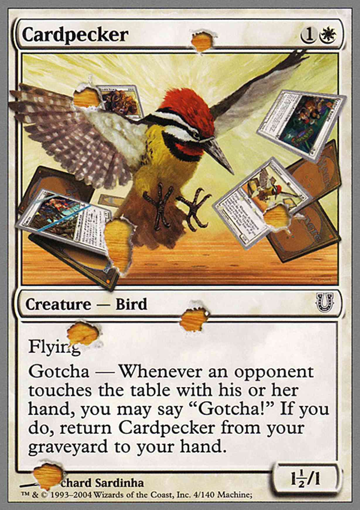 Cardpecker magic card front