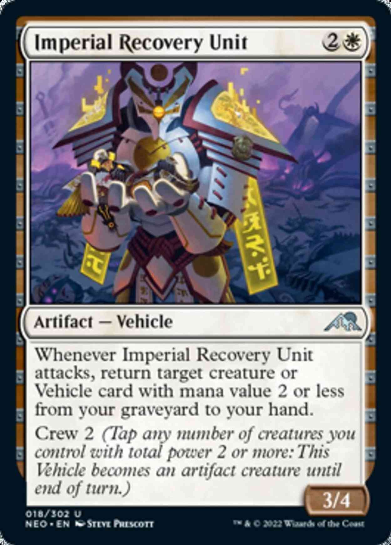 Imperial Recovery Unit magic card front
