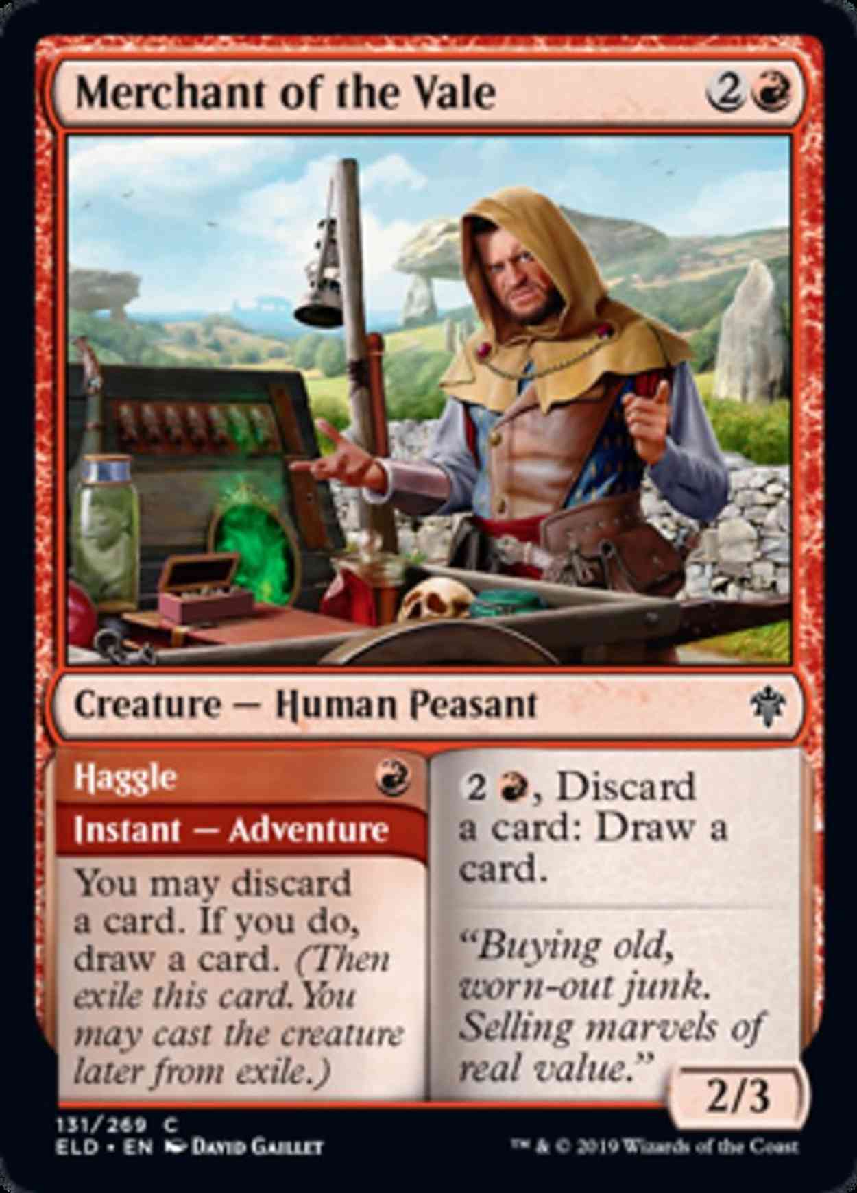 Merchant of the Vale magic card front