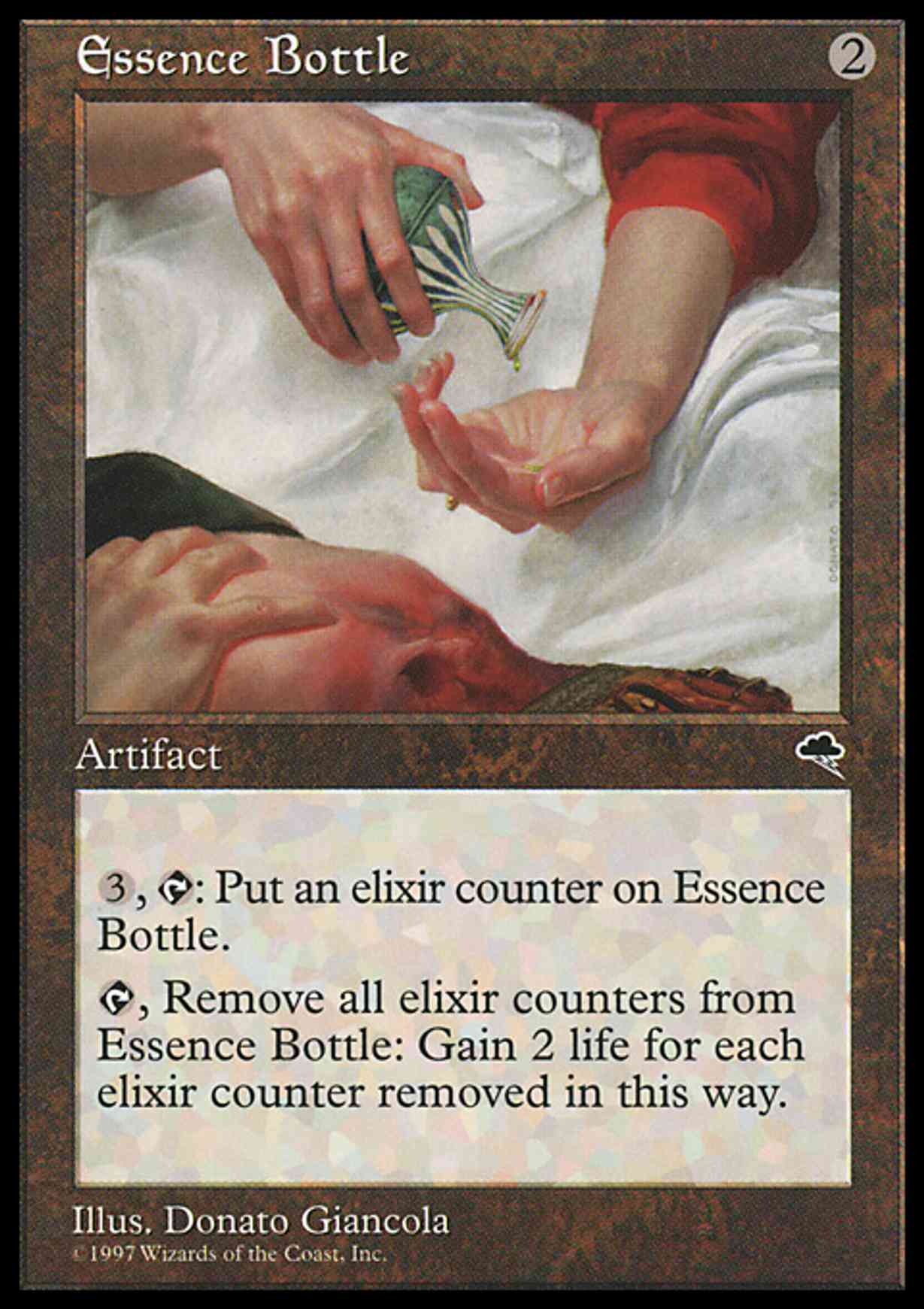 Essence Bottle magic card front