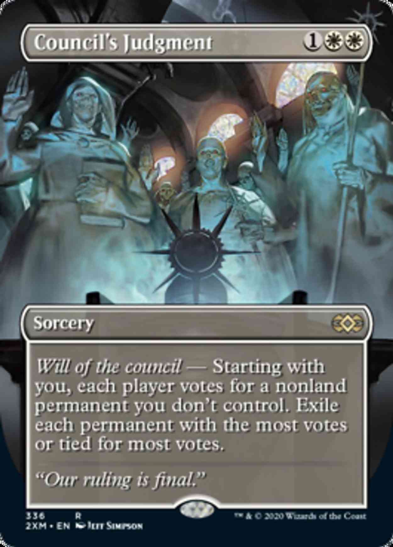 Council's Judgment (Borderless) magic card front