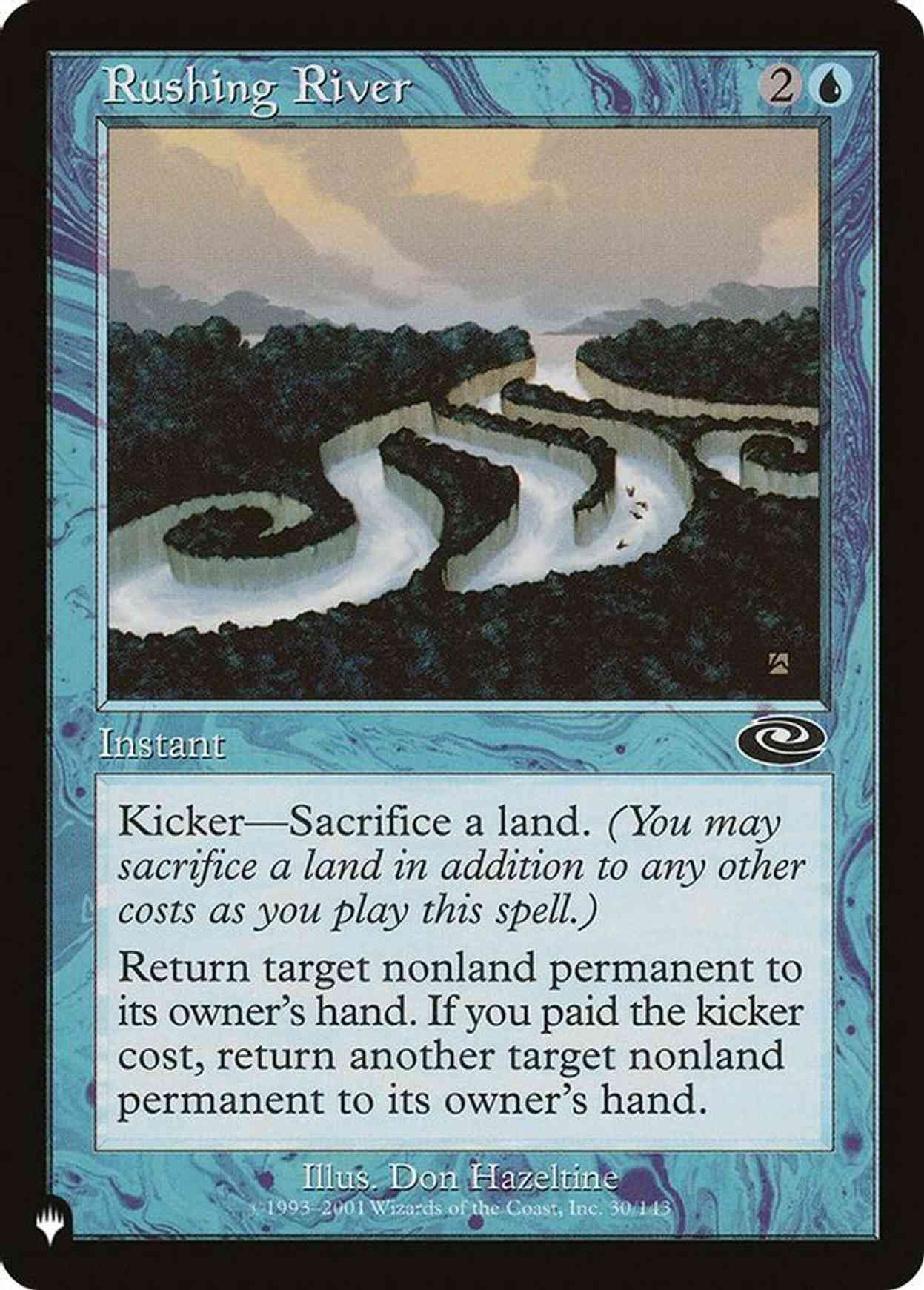 Rushing River magic card front