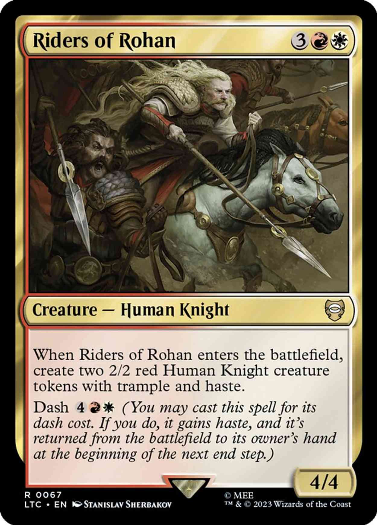 Riders of Rohan magic card front