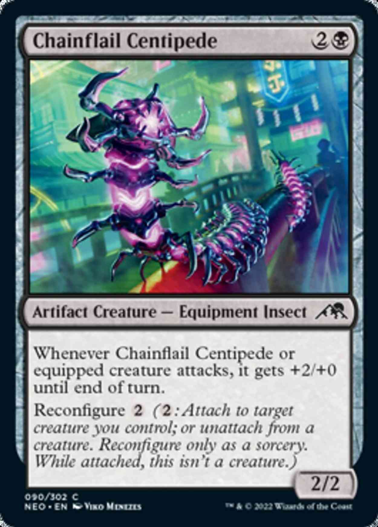 Chainflail Centipede magic card front