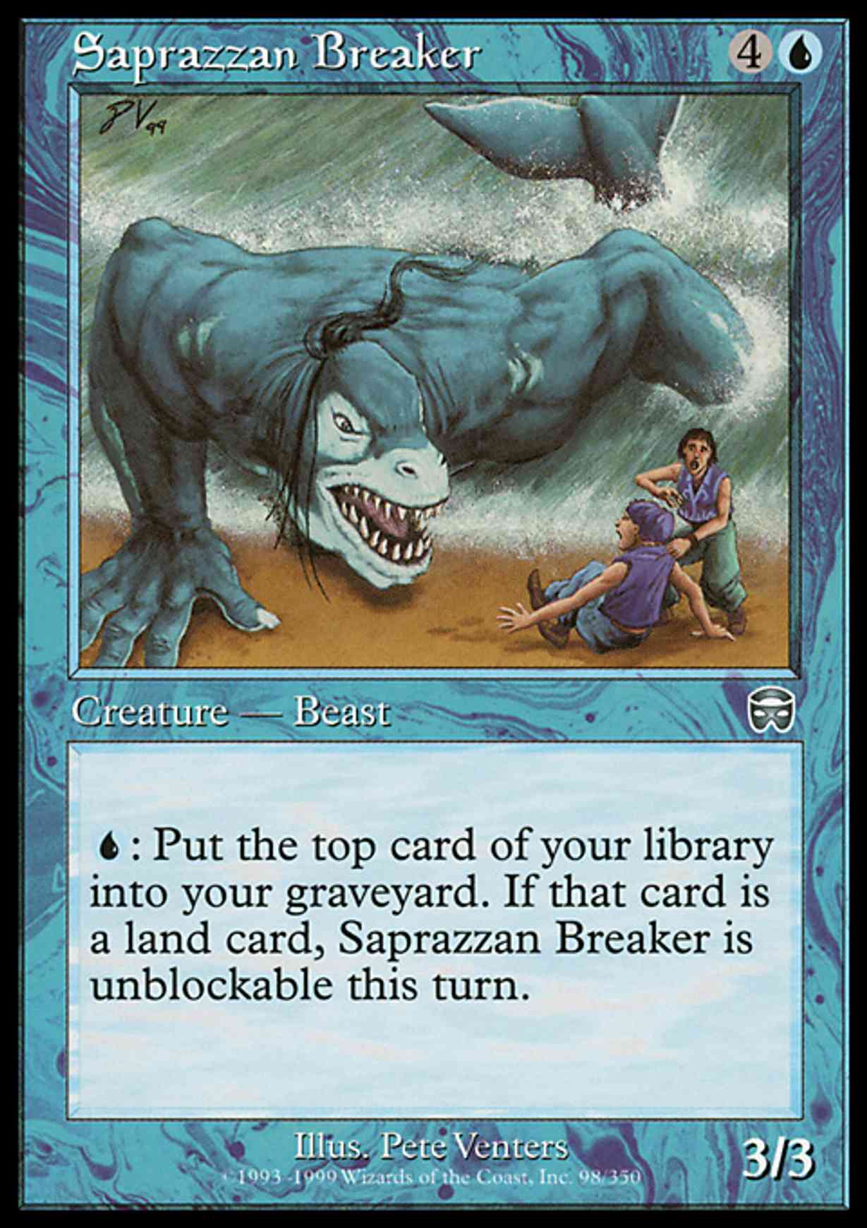 Saprazzan Breaker magic card front