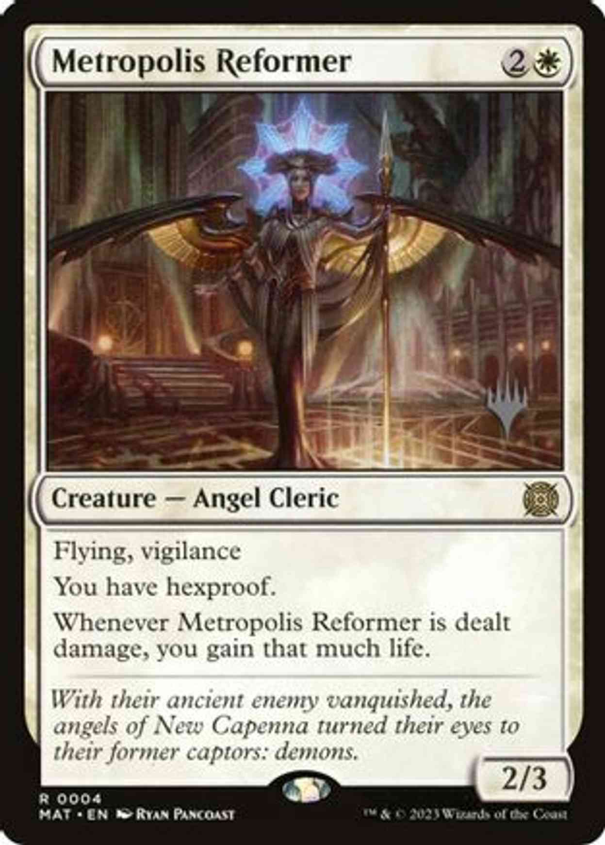 Metropolis Reformer magic card front
