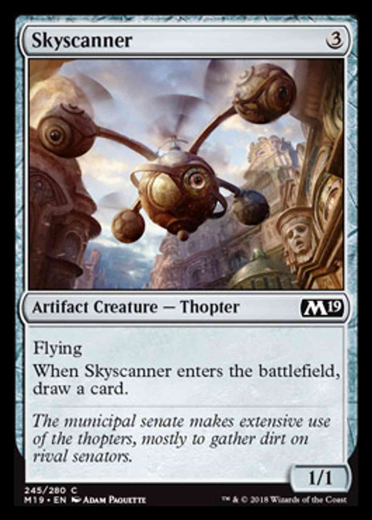 Skyscanner magic card front