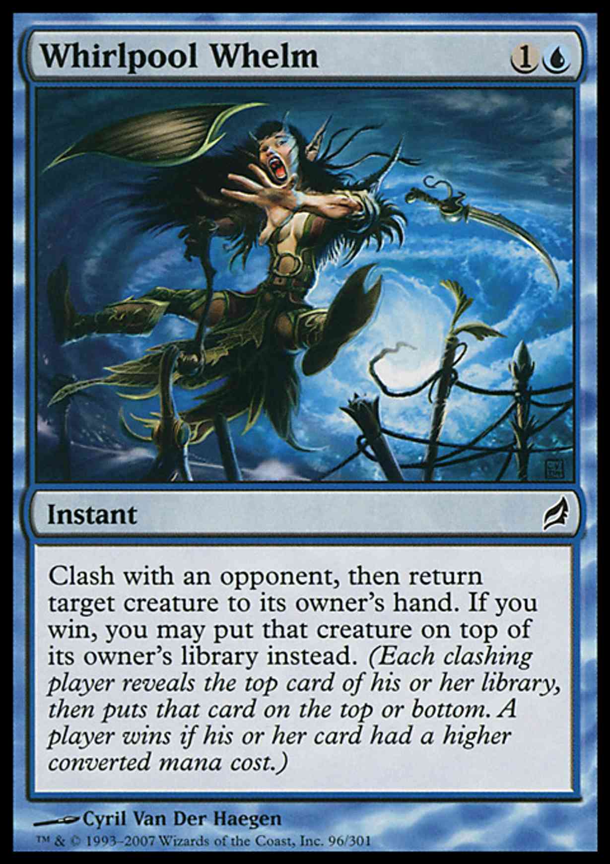 Whirlpool Whelm magic card front