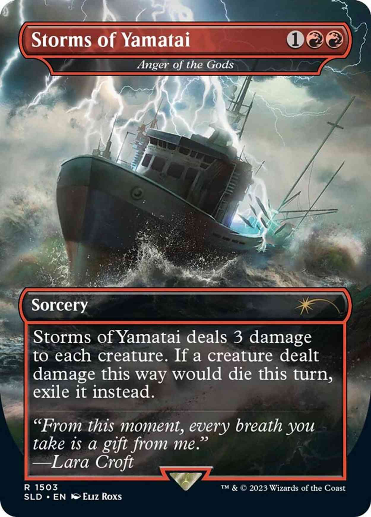 Storms of Yamatai - Anger of the Gods magic card front