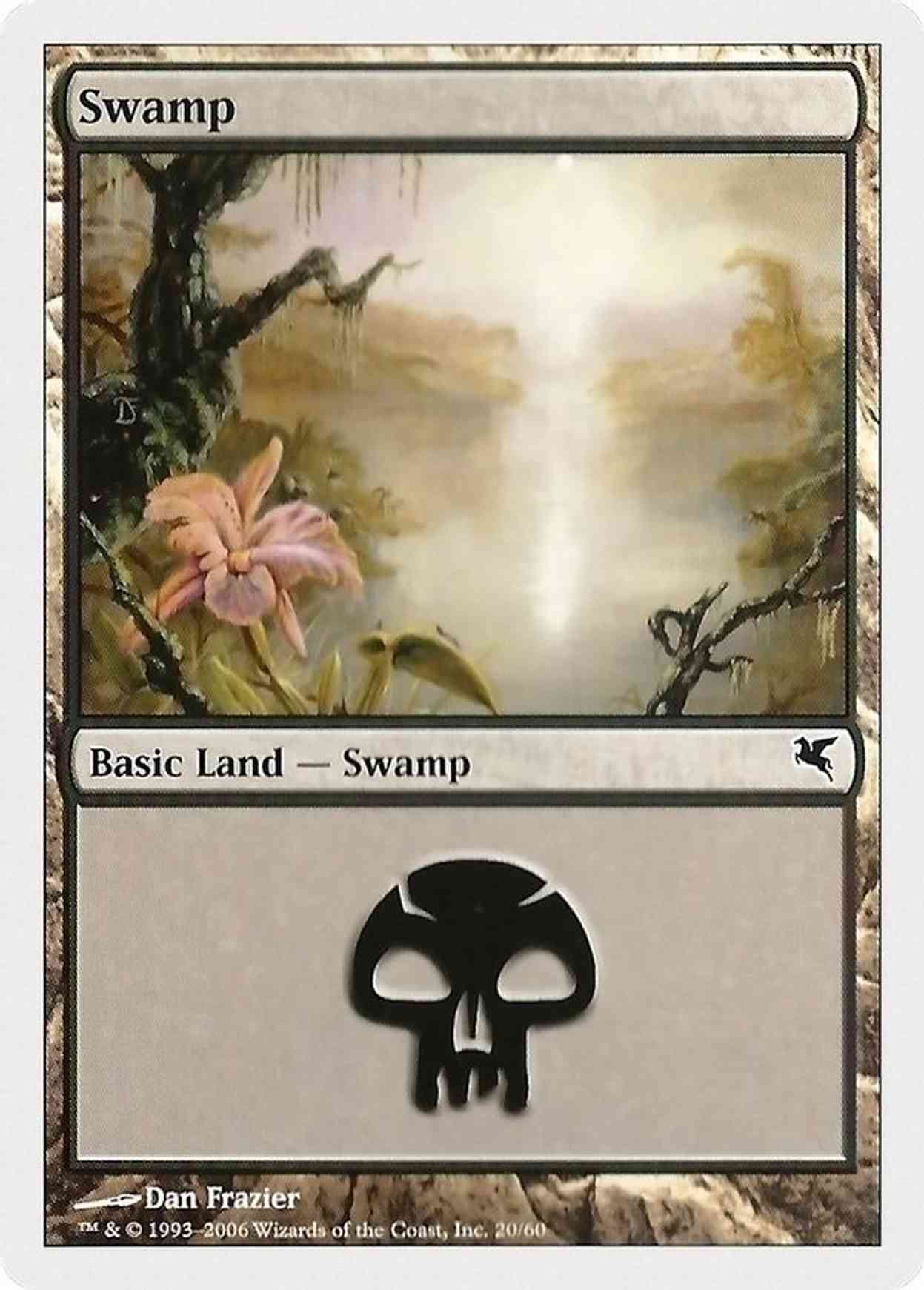 Swamp (20) magic card front