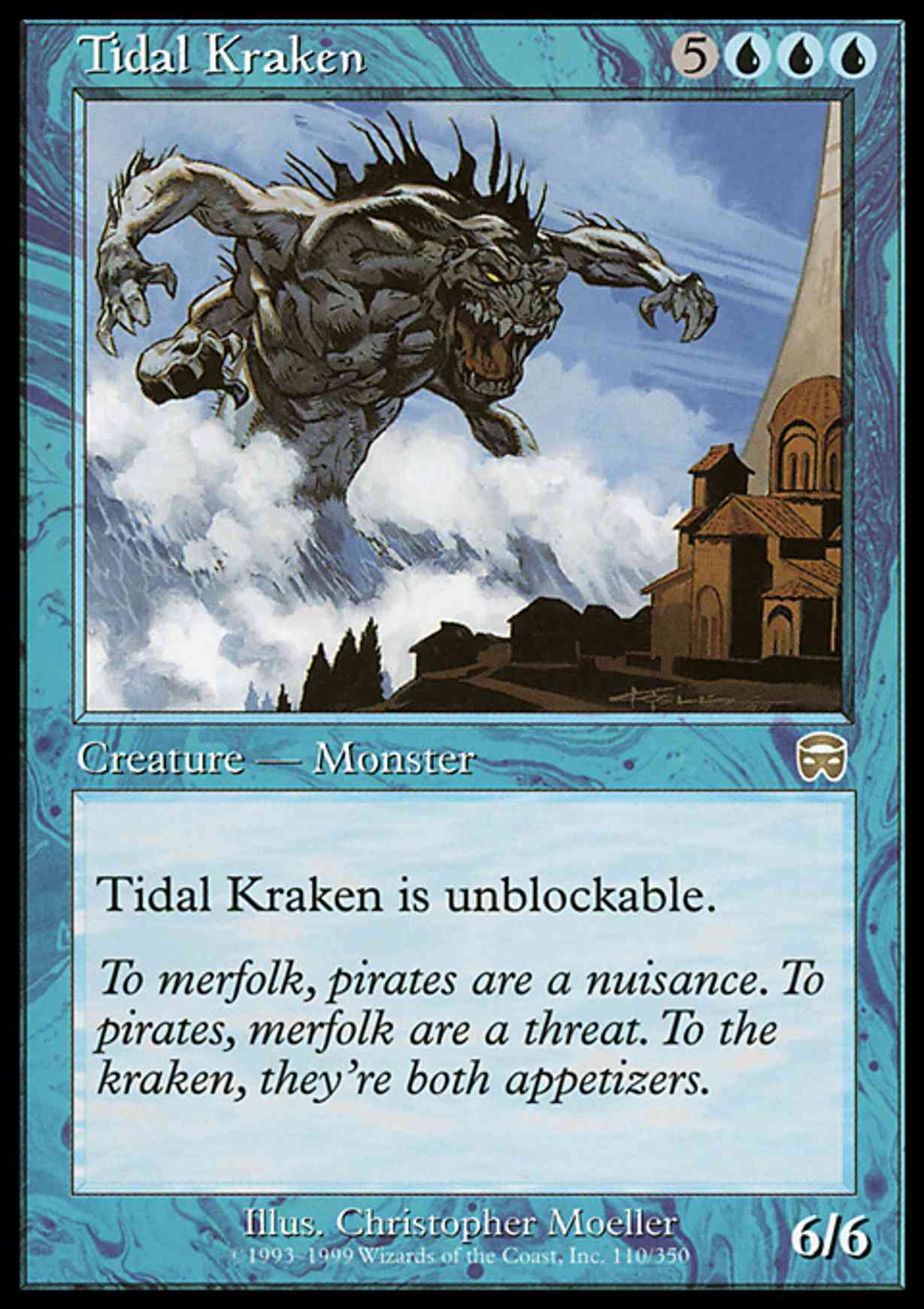 Tidal Kraken magic card front