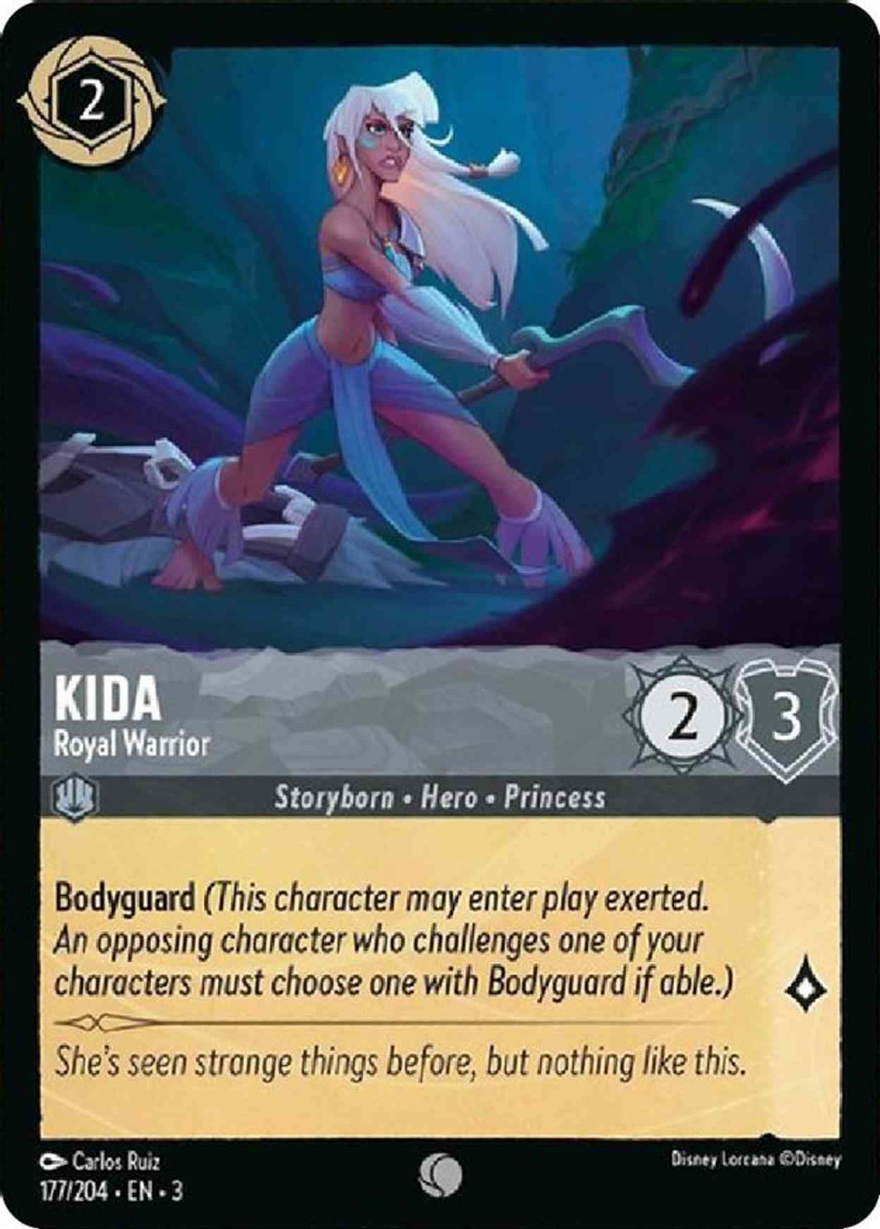 Kida - Royal Warrior magic card front