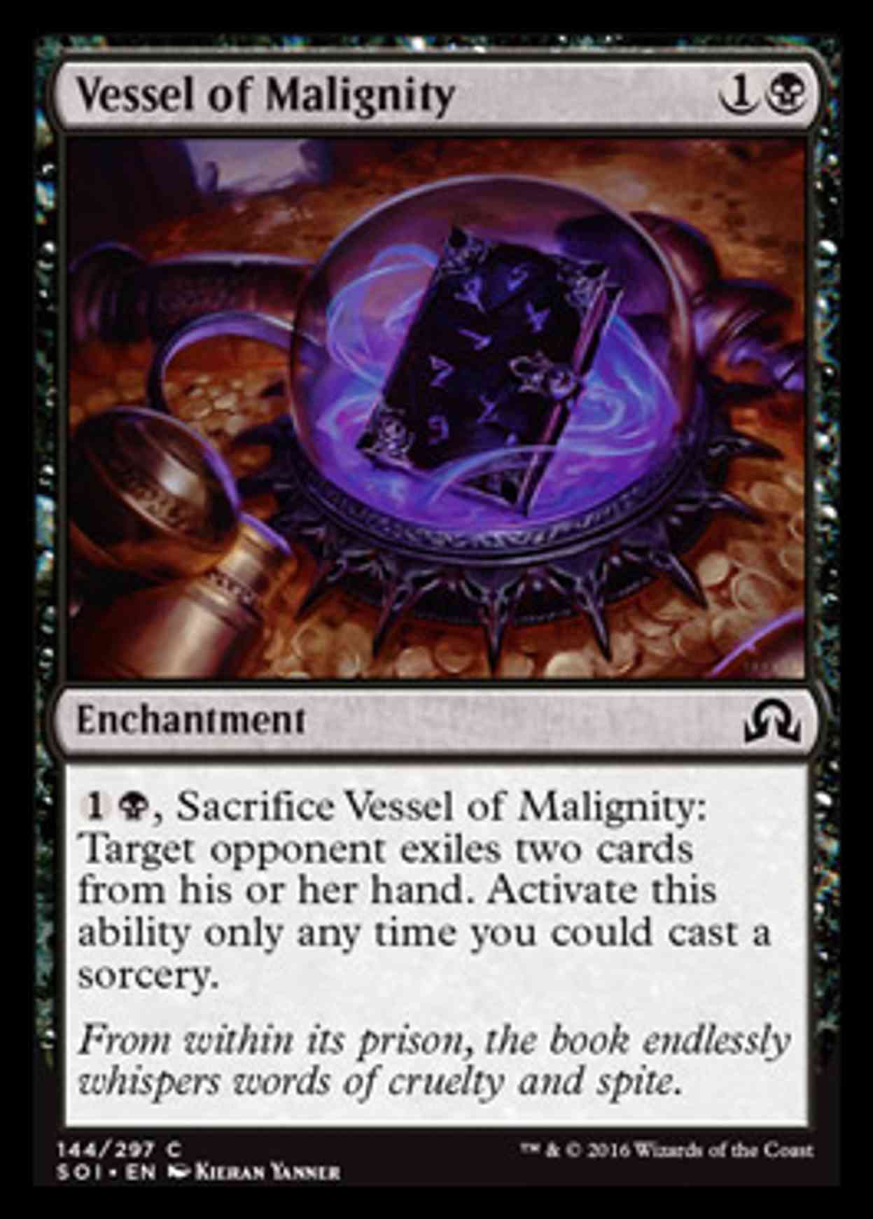Vessel of Malignity magic card front