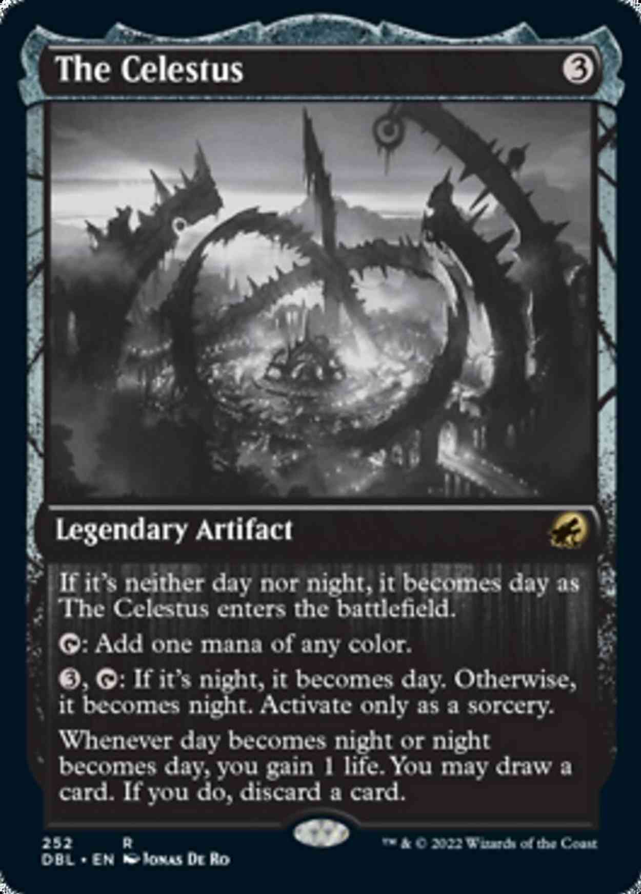 The Celestus magic card front