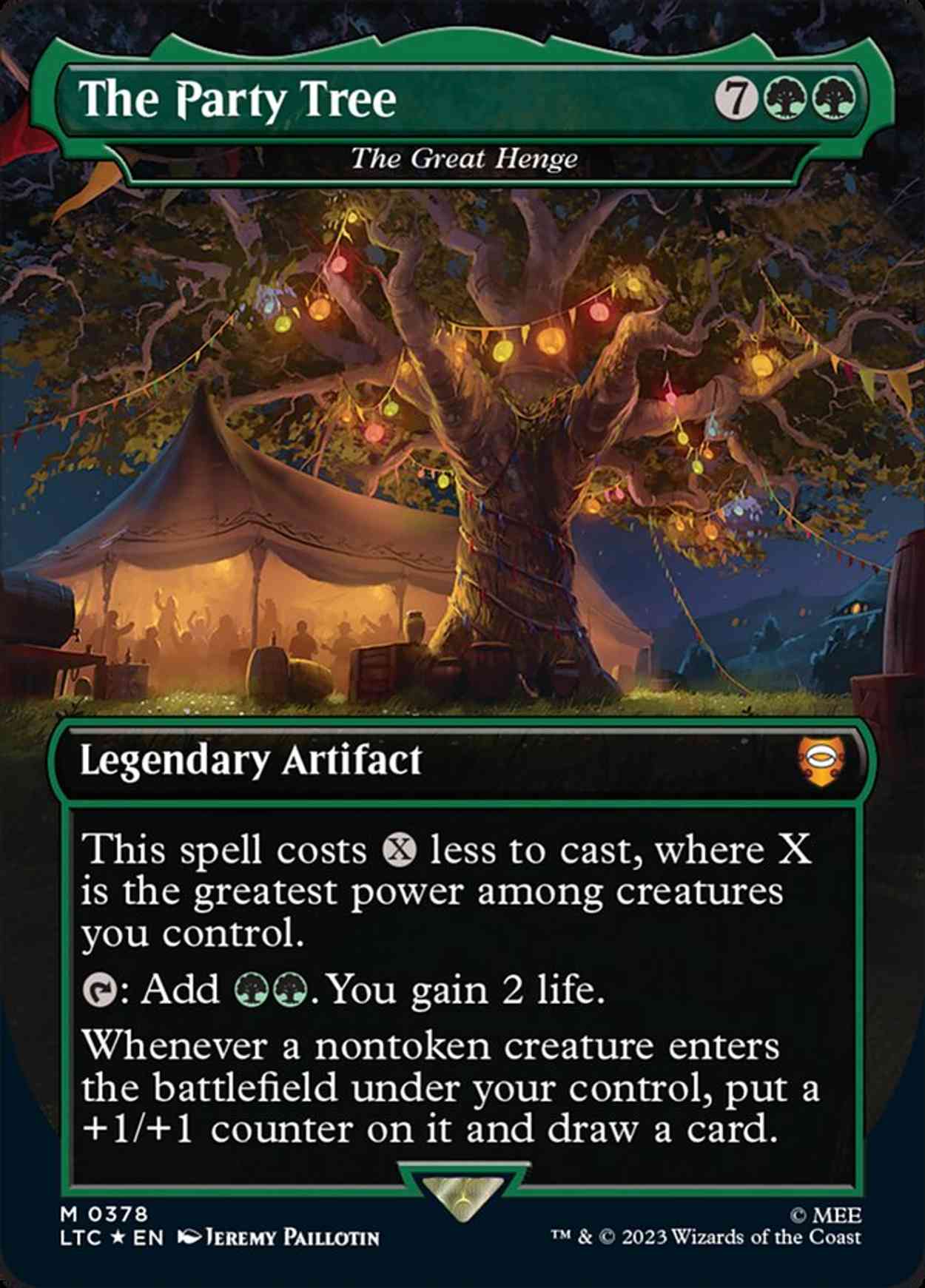 The Party Tree - The Great Henge (Surge Foil) magic card front