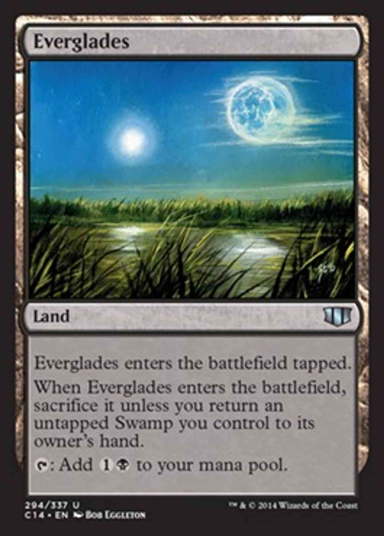 Everglades magic card front