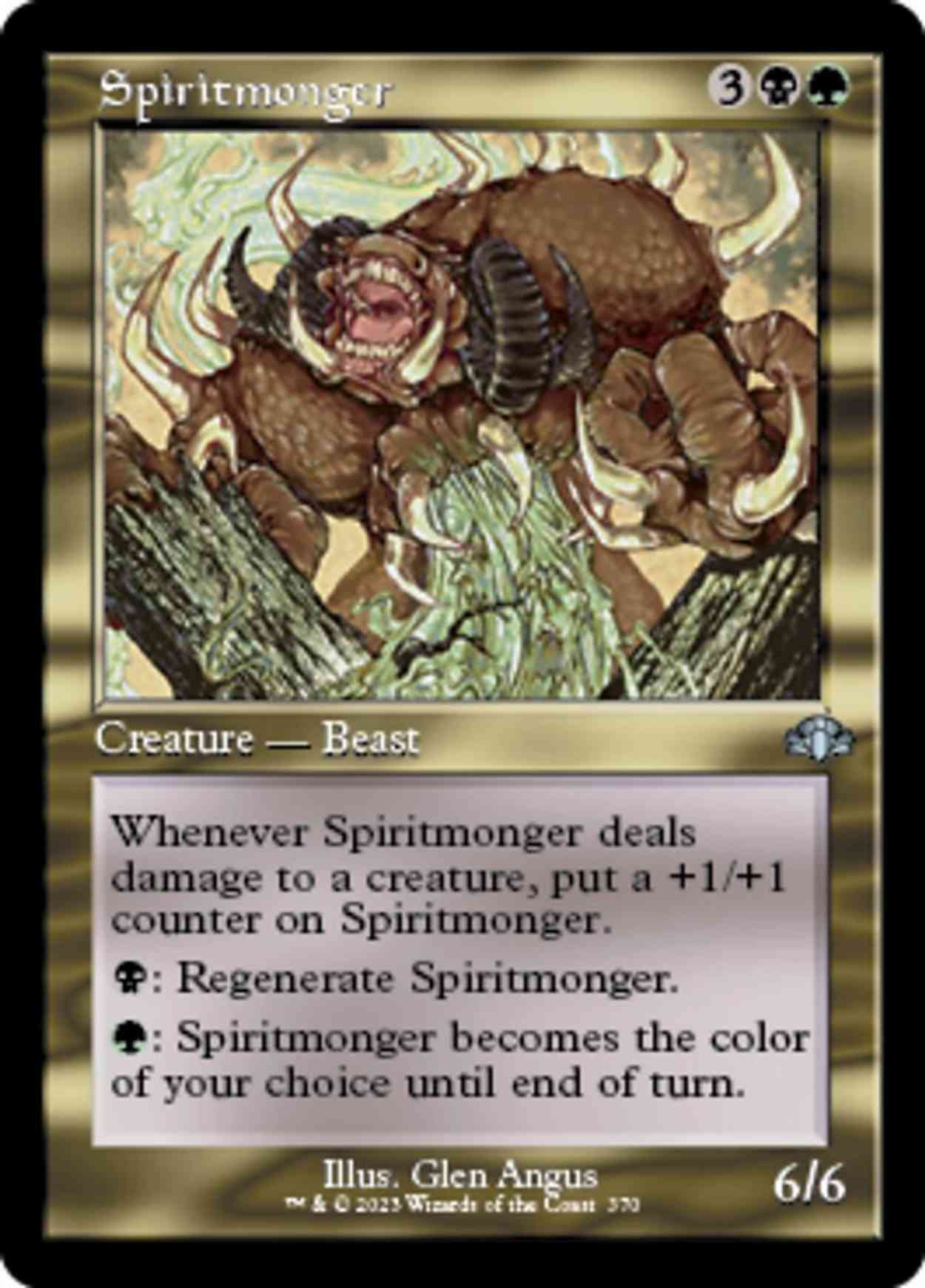 Spiritmonger (Retro Frame) magic card front