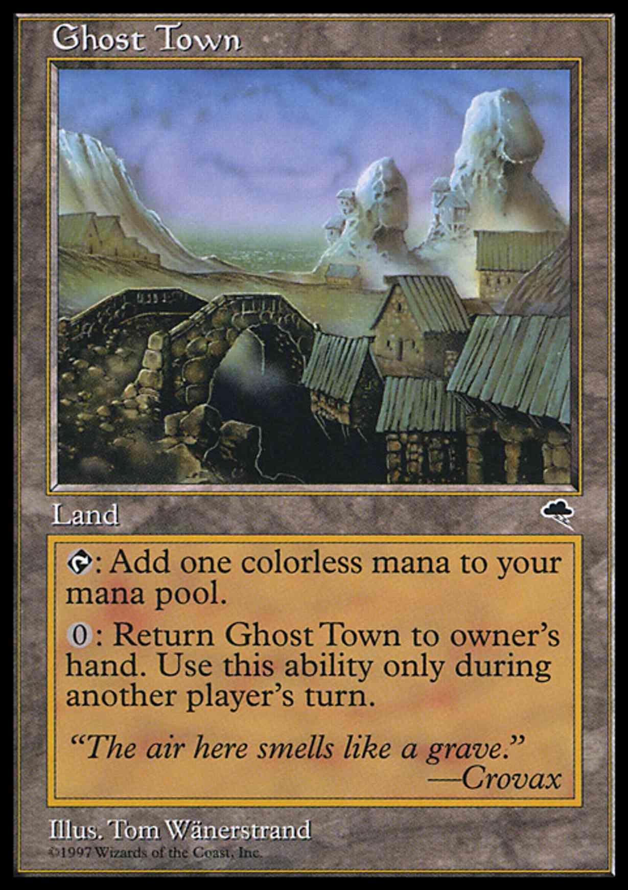 Ghost Town magic card front