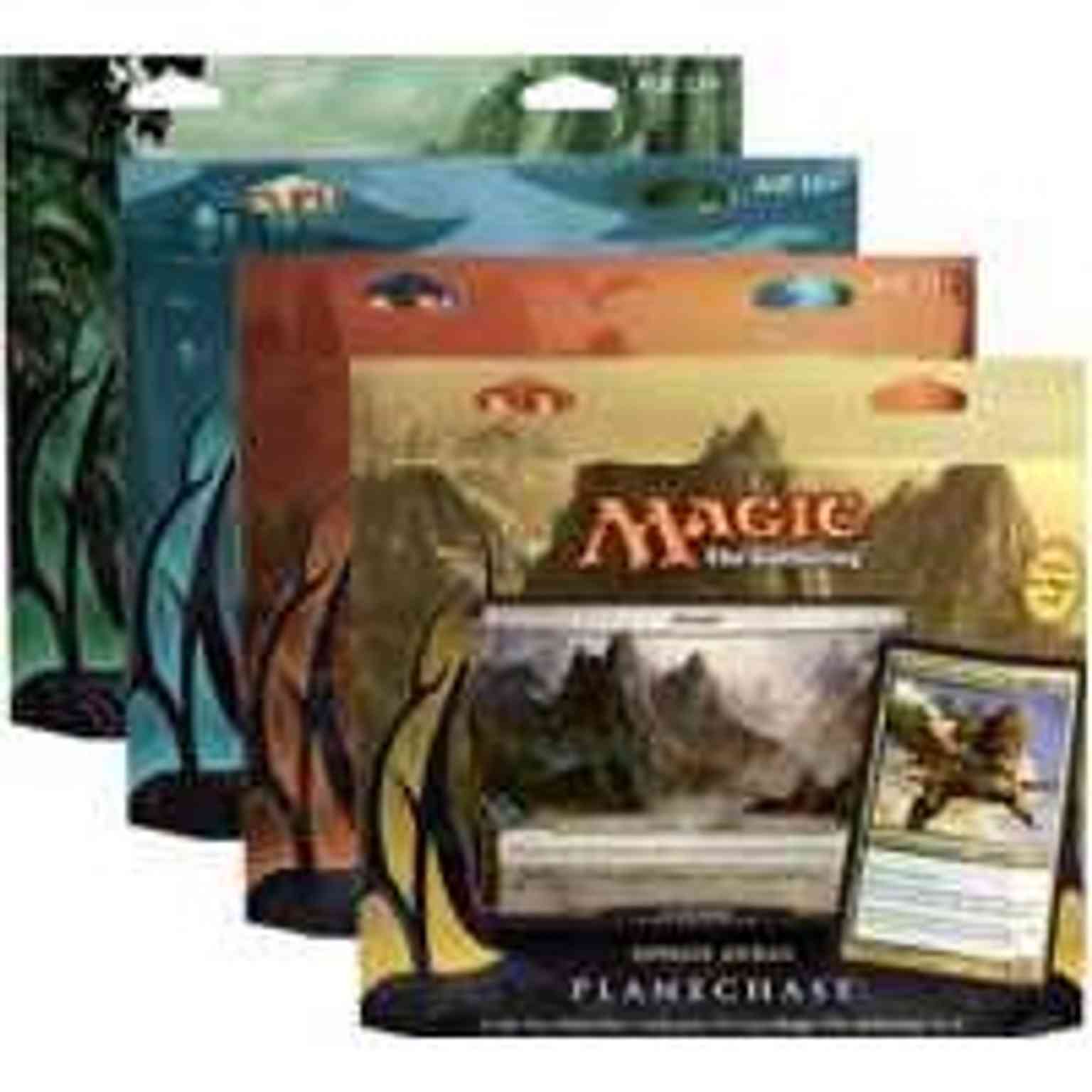 Planechase 2012 - Set of 4 magic card front