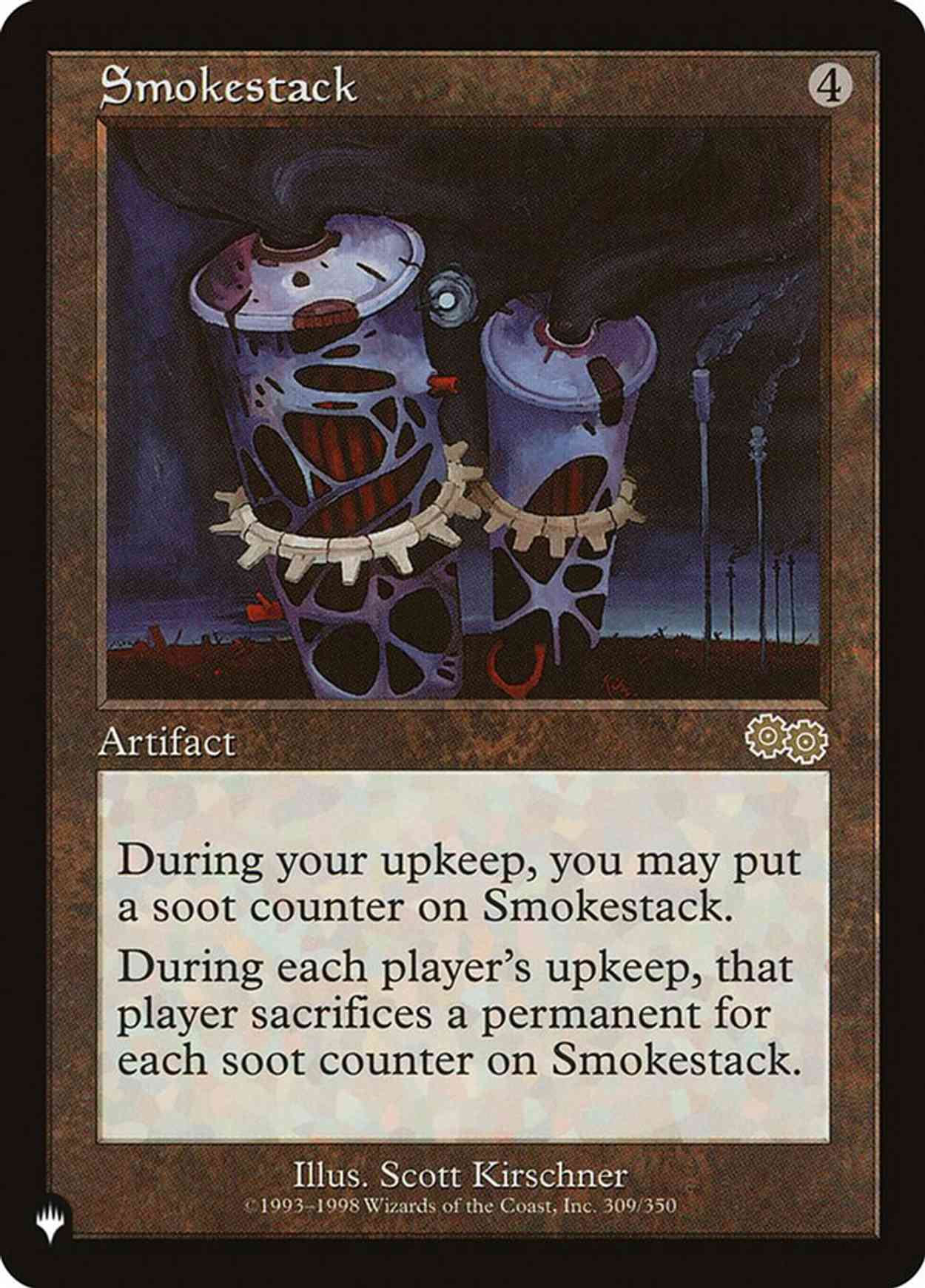 Smokestack magic card front
