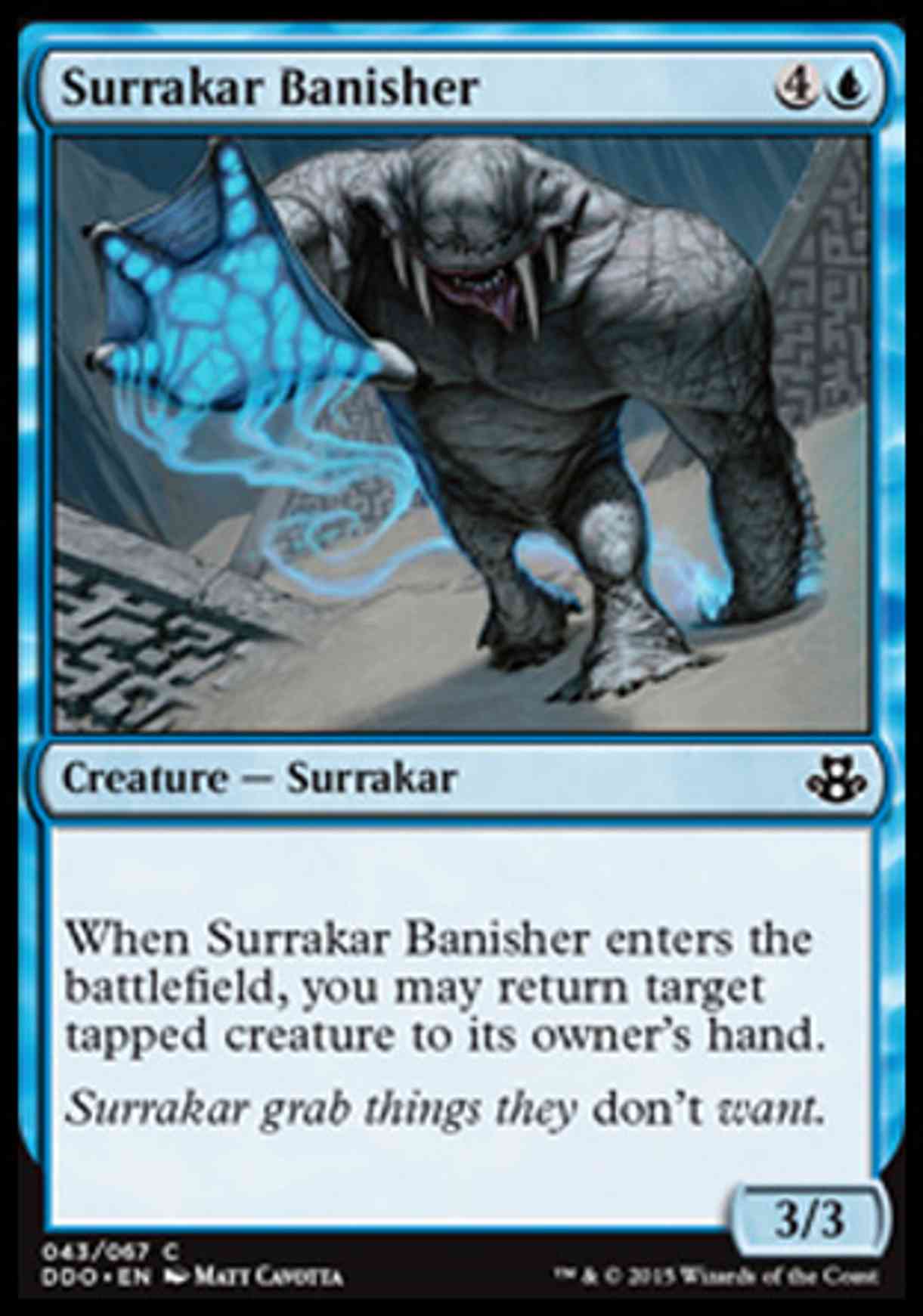 Surrakar Banisher magic card front