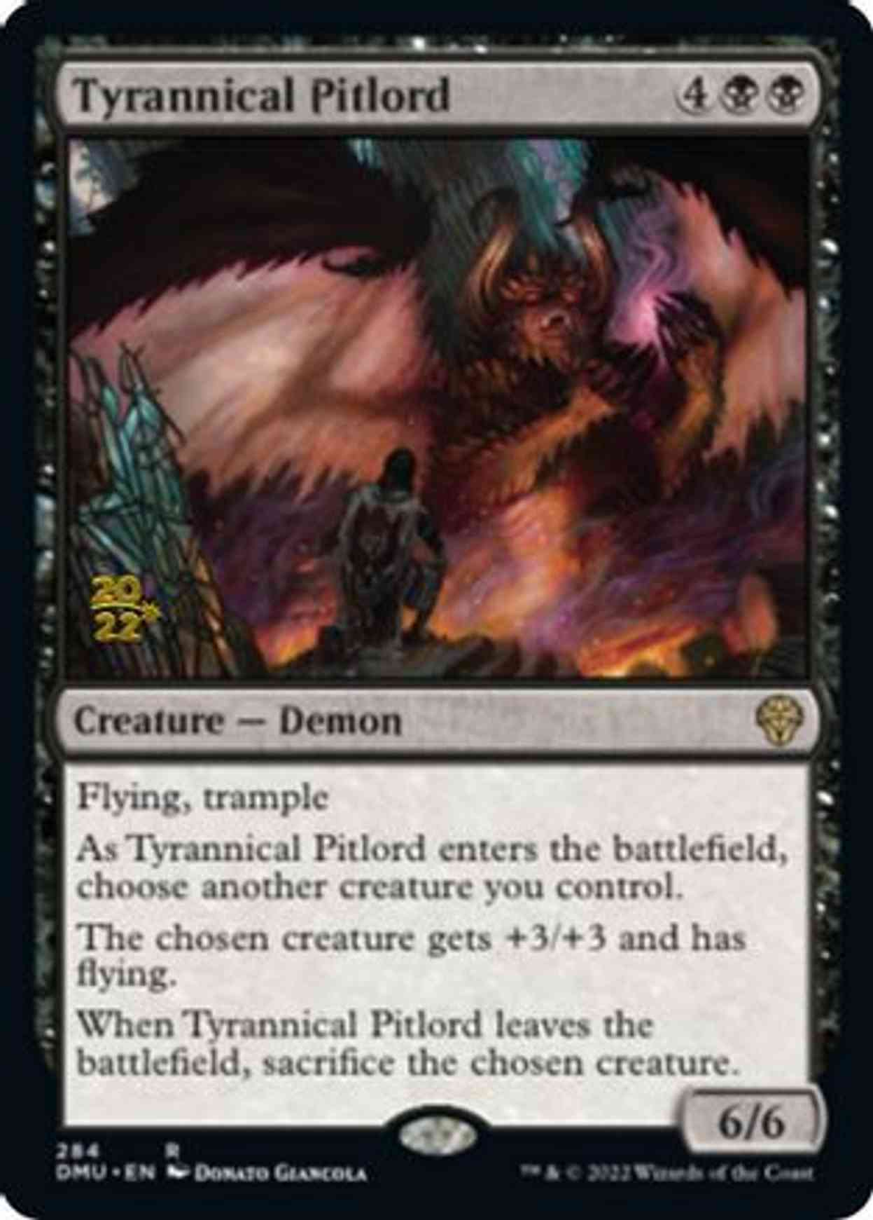 Tyrannical Pitlord magic card front