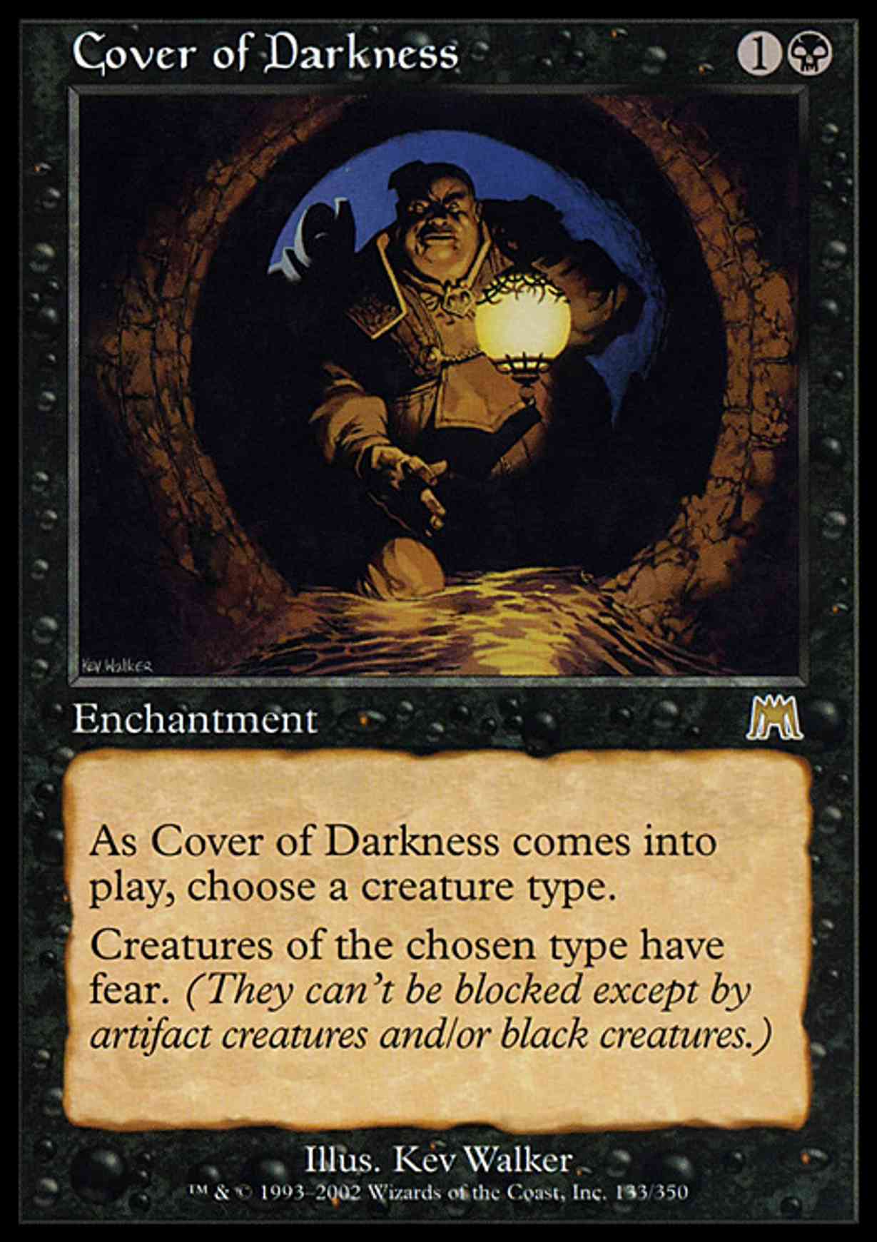 Cover of Darkness magic card front