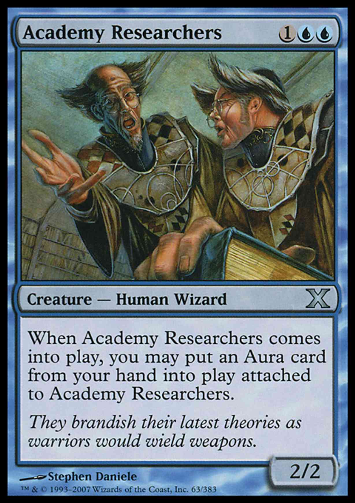 Academy Researchers magic card front
