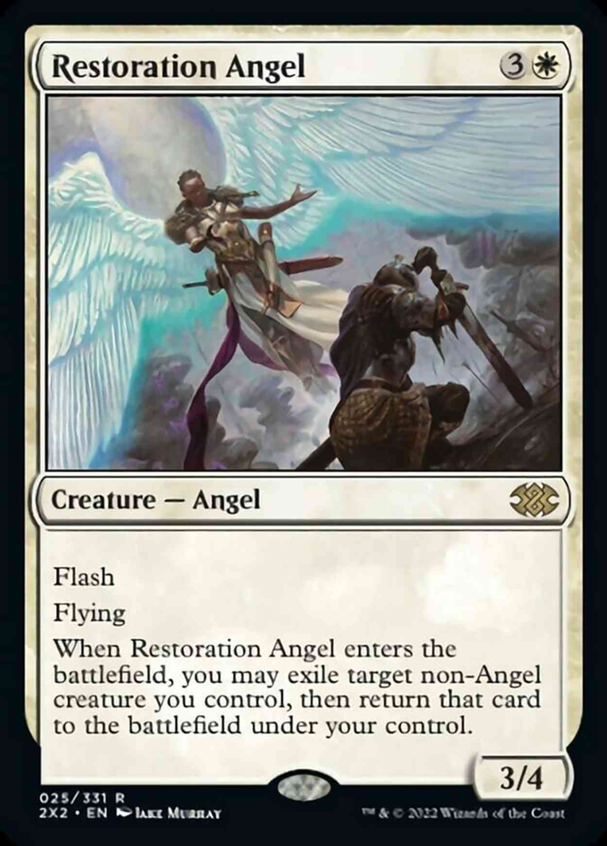 Restoration Angel magic card front