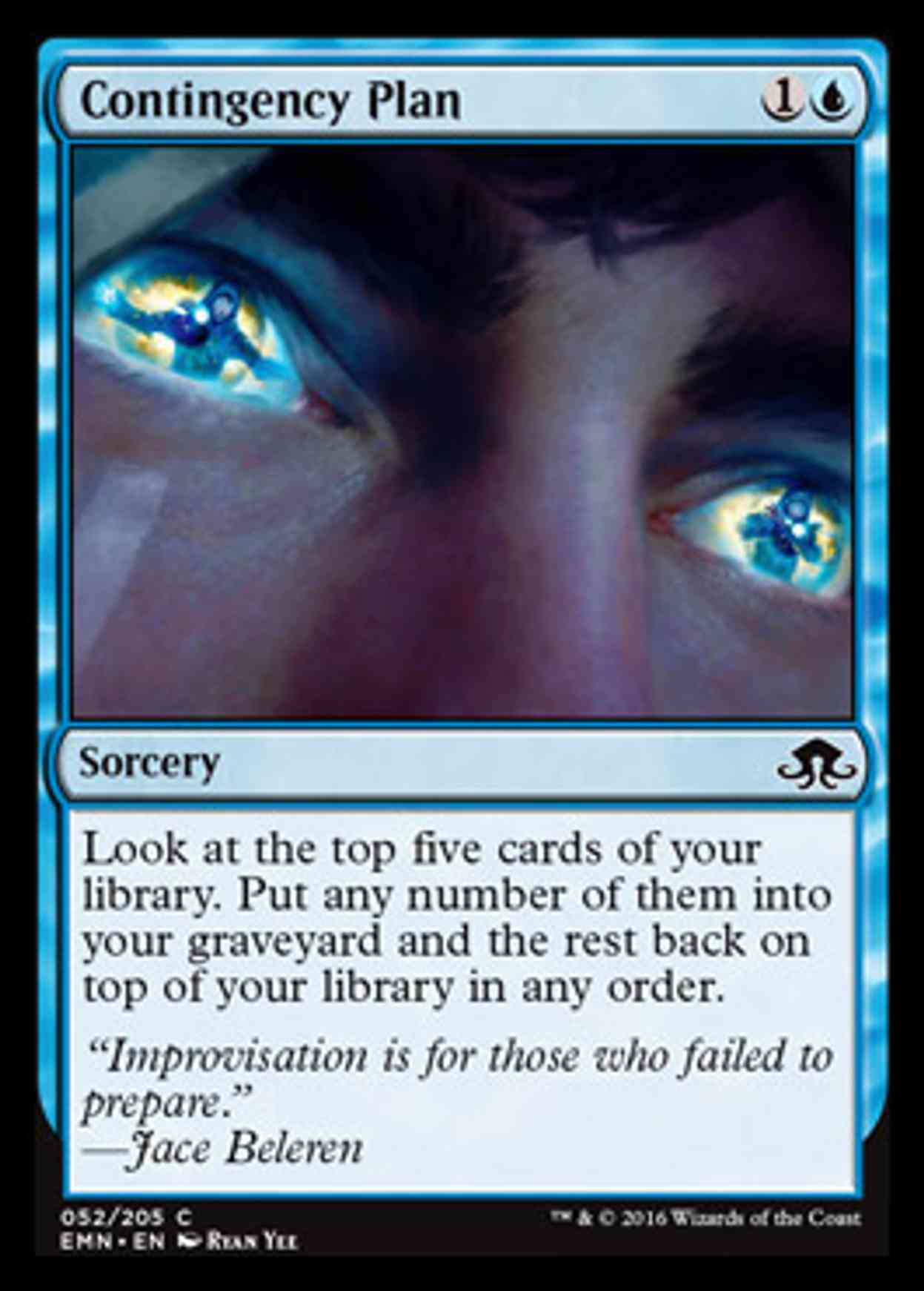 Contingency Plan magic card front