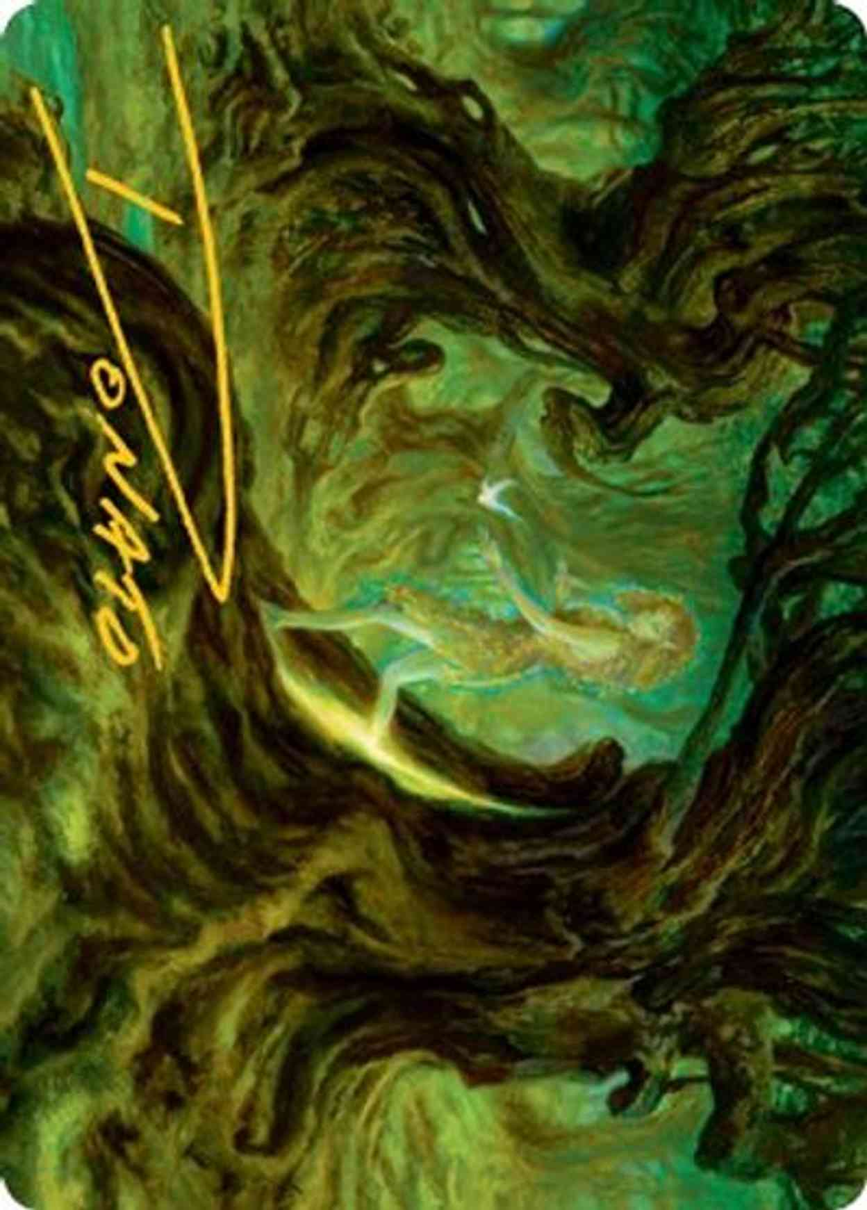 Neverwinter Dryad Art Card (Gold-Stamped Signature) magic card front