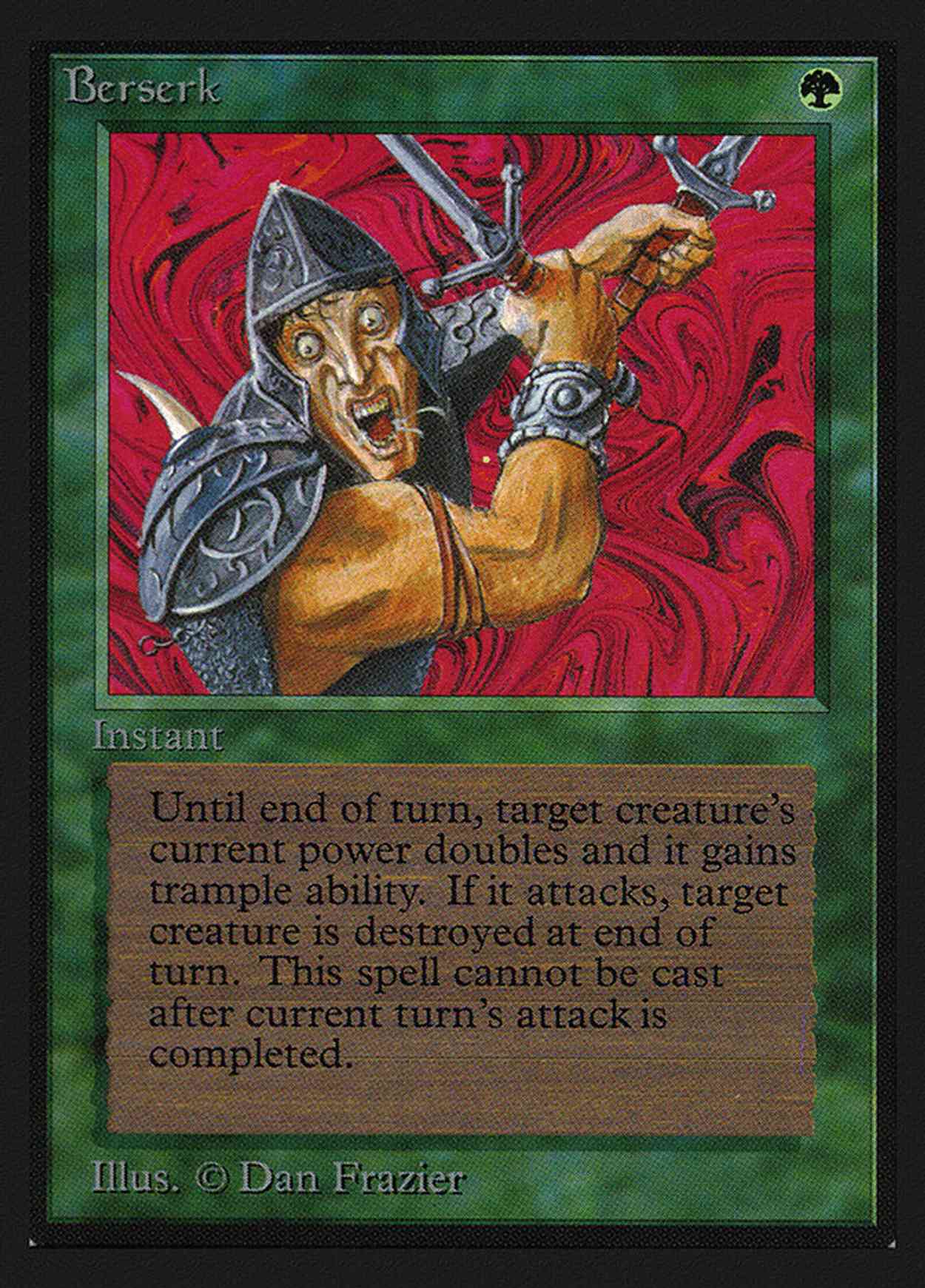 Berserk (IE) magic card front